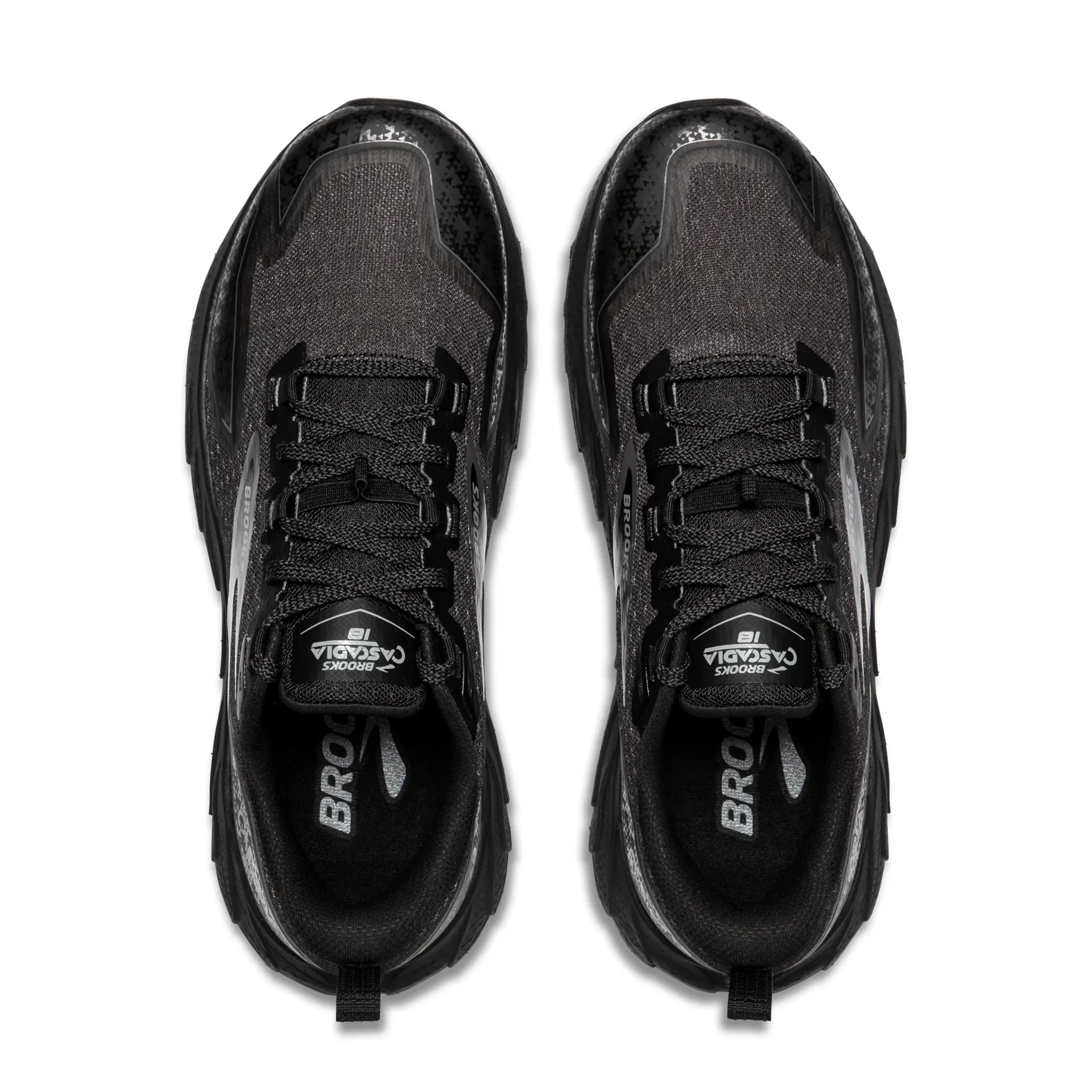 Brooks Womens Cascadia 18 - Black/Blackened Pearl/Grey - Trail - SS25 - Image 3