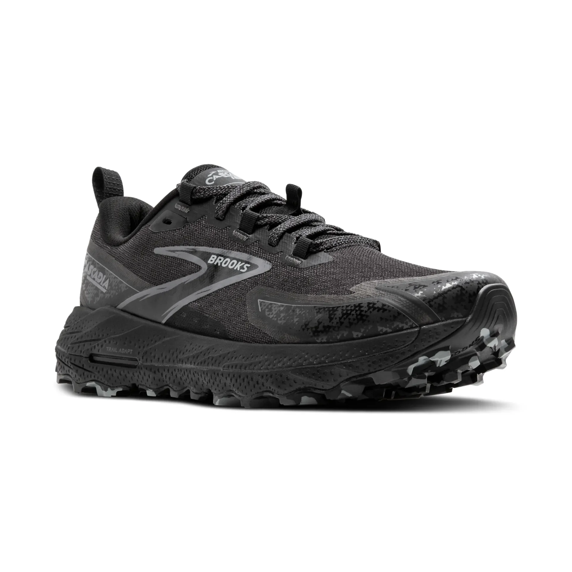 Brooks Womens Cascadia 18 - Black/Blackened Pearl/Grey - Trail - SS25 - Image 6