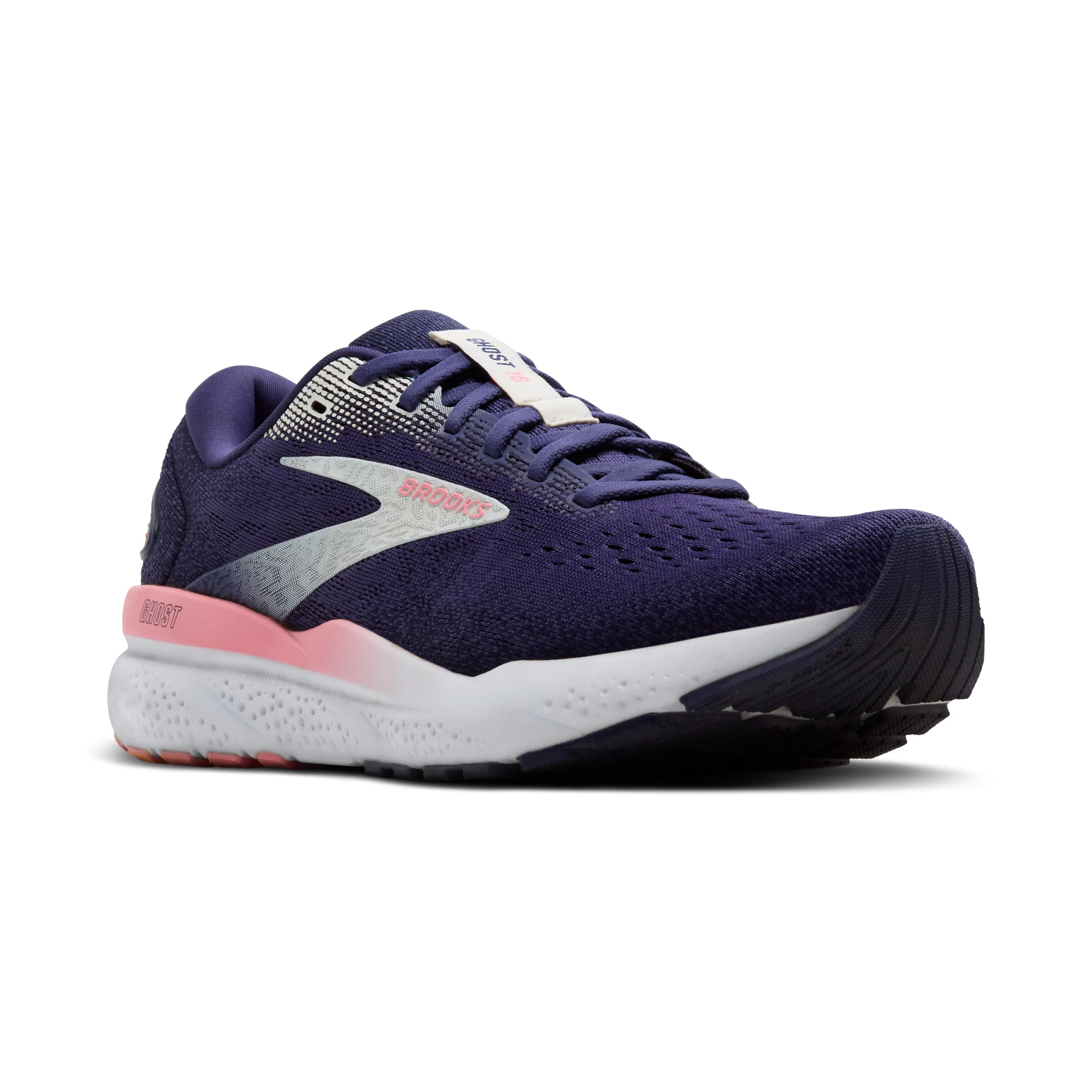 Brooks Womens Ghost 16 - Blue Ribbon/Dianthus/Peacoat - Neutral - SS25 - Image 3