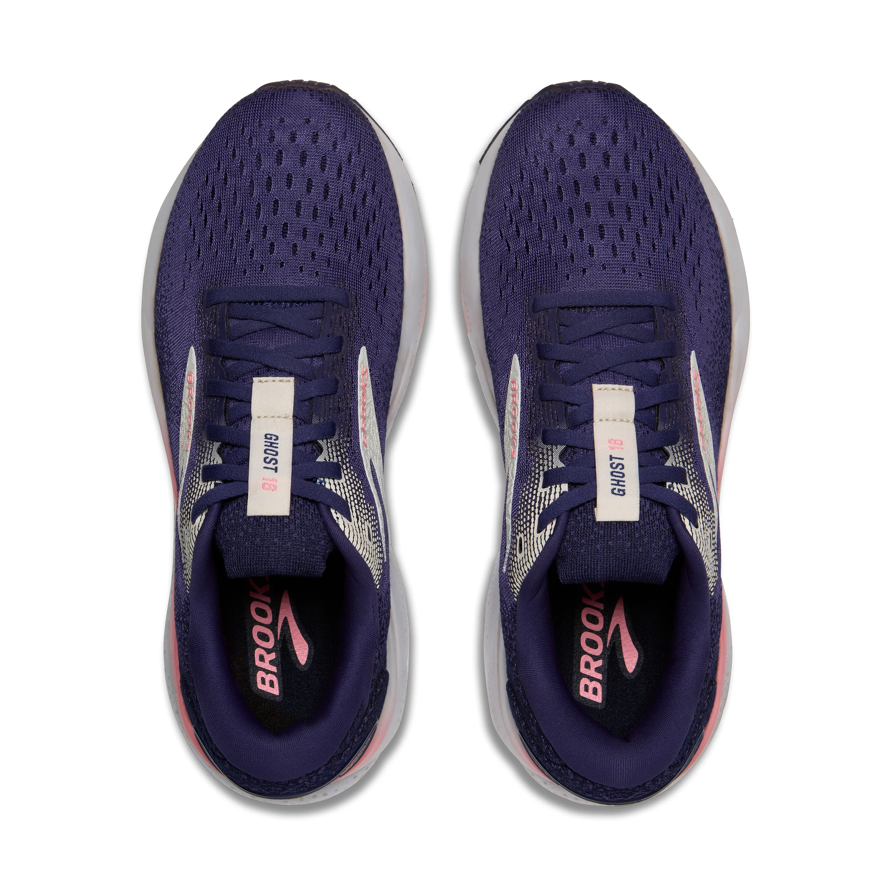 Brooks Womens Ghost 16 - Blue Ribbon/Dianthus/Peacoat - Neutral - SS25 - Image 6