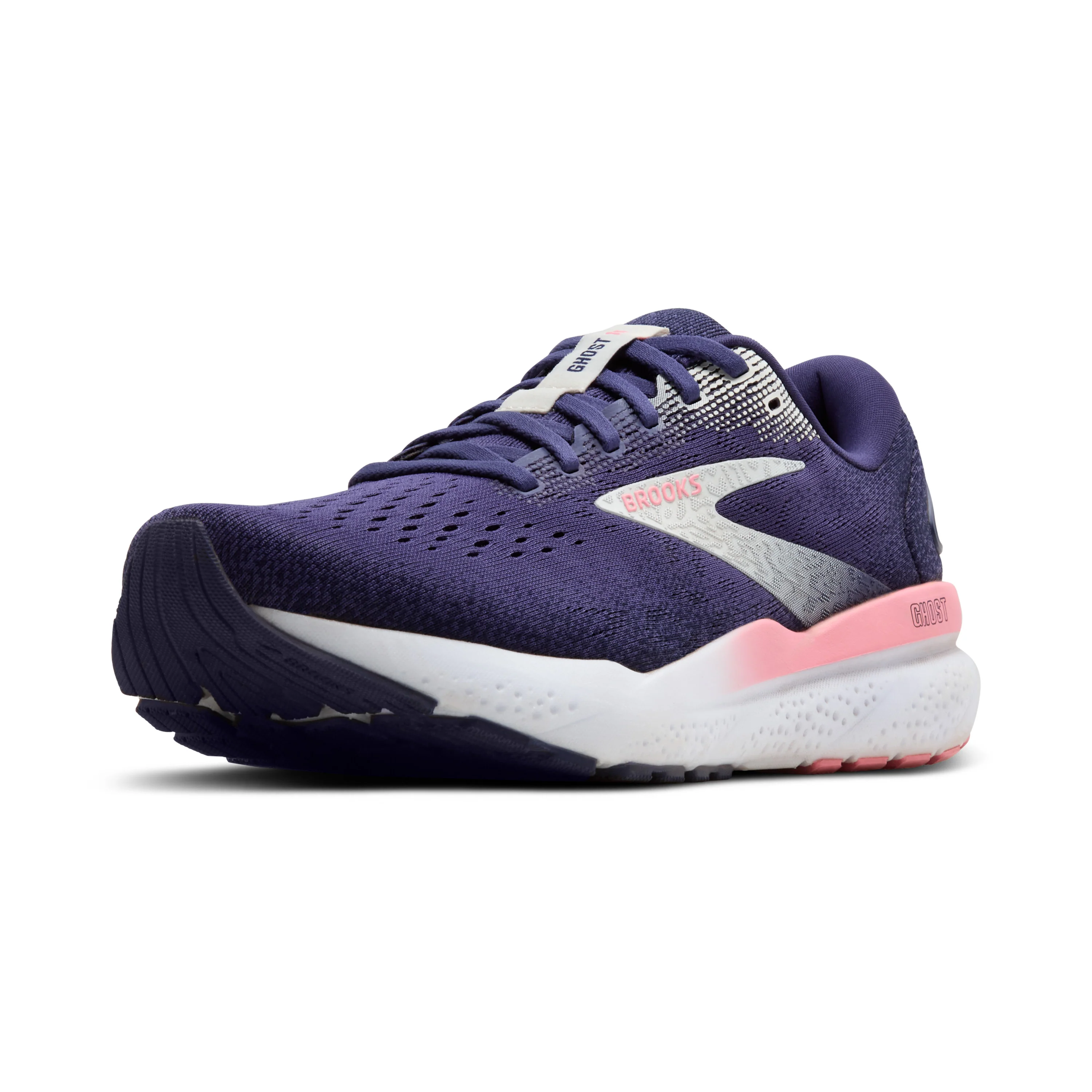 Brooks Womens Ghost 16 - Blue Ribbon/Dianthus/Peacoat - Neutral - SS25 - Image 7