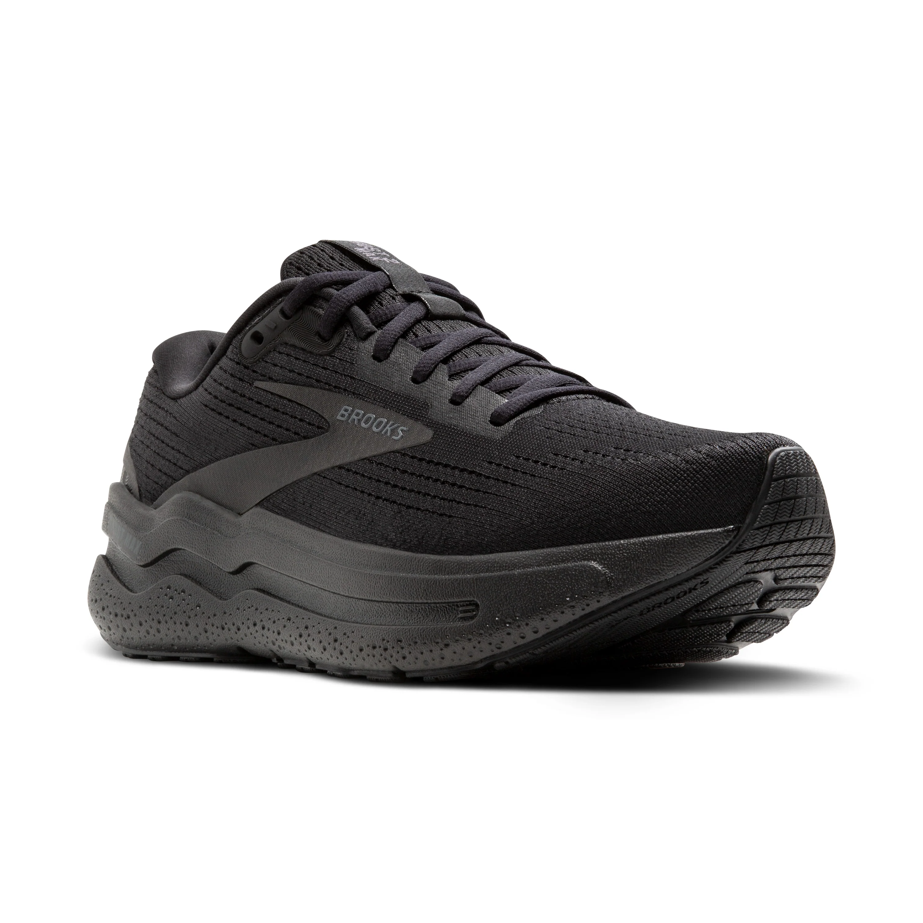 Brooks Womens Ghost Max 2 - Black/Black/Ebony - Neutral - Image 3