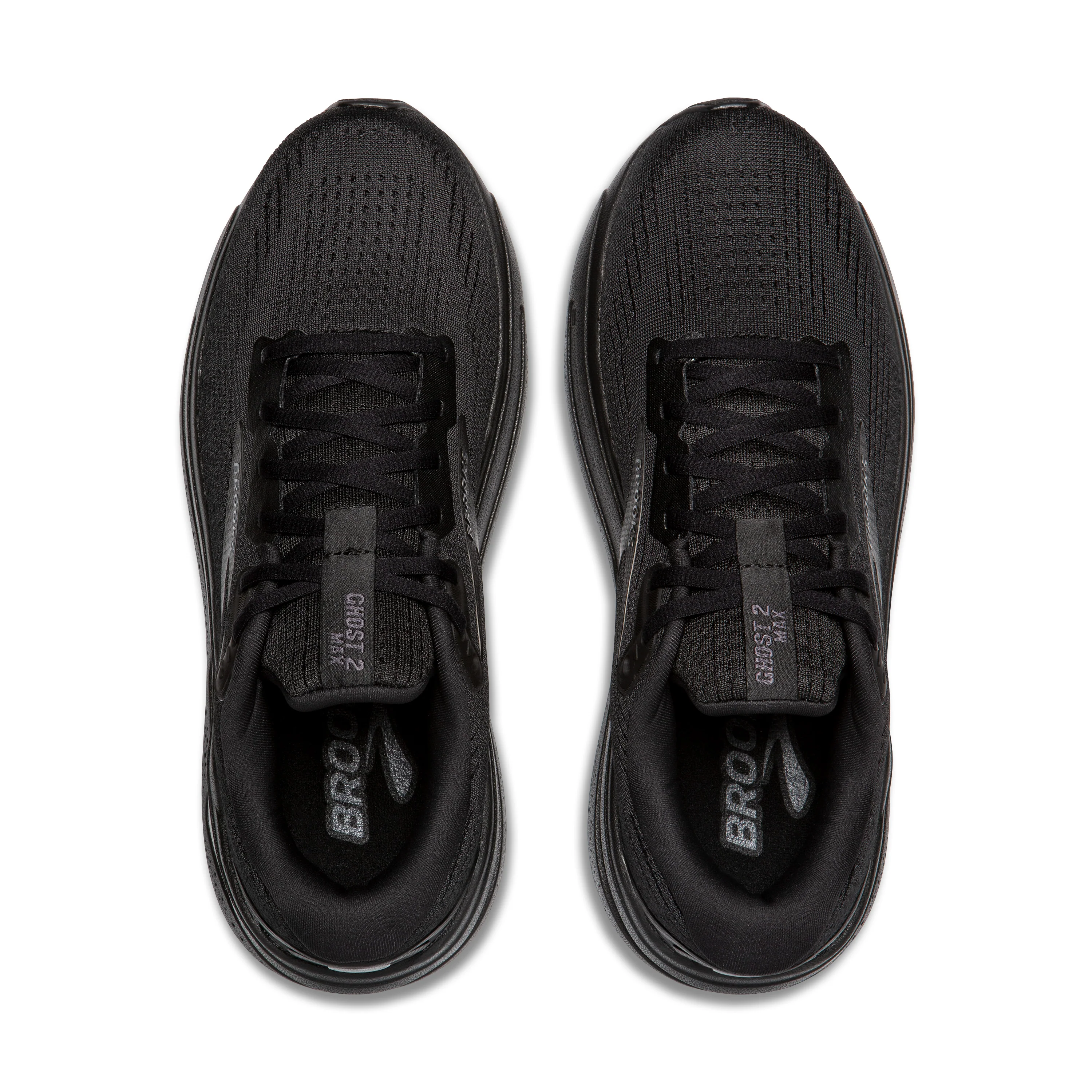 Brooks Womens Ghost Max 2 - Black/Black/Ebony - Neutral - Image 6