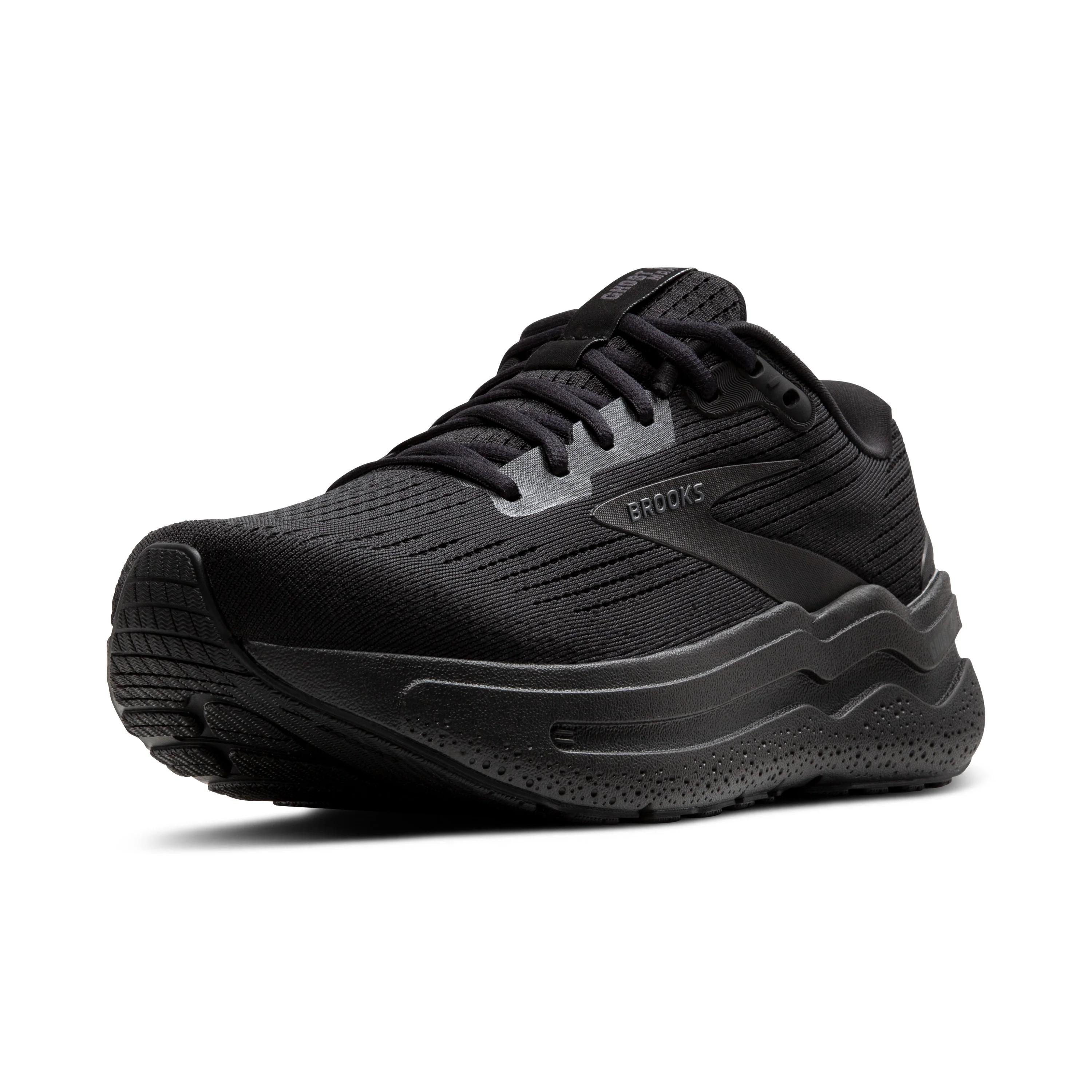 Brooks Womens Ghost Max 2 - Black/Black/Ebony - Neutral - Image 7