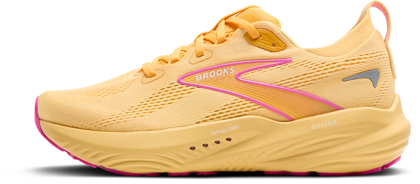 Brooks Womens Glycerin 22 - Sherbert/Apricot/Pink - Neutral - AW25 - Image 4