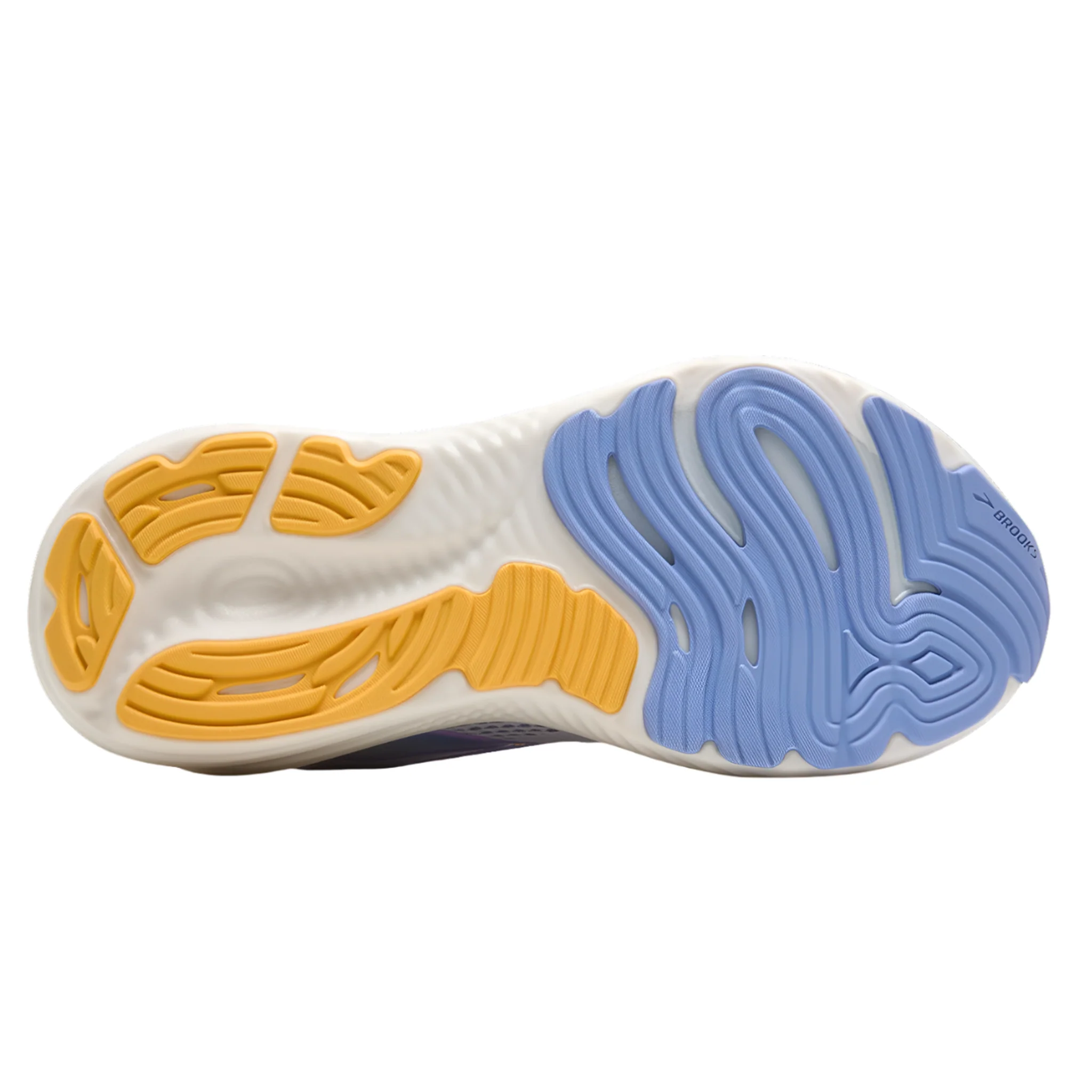 Brooks Womens Glycerin 22 - White/Blue Heron/Apricot - Neutral - AW25 - Image 2