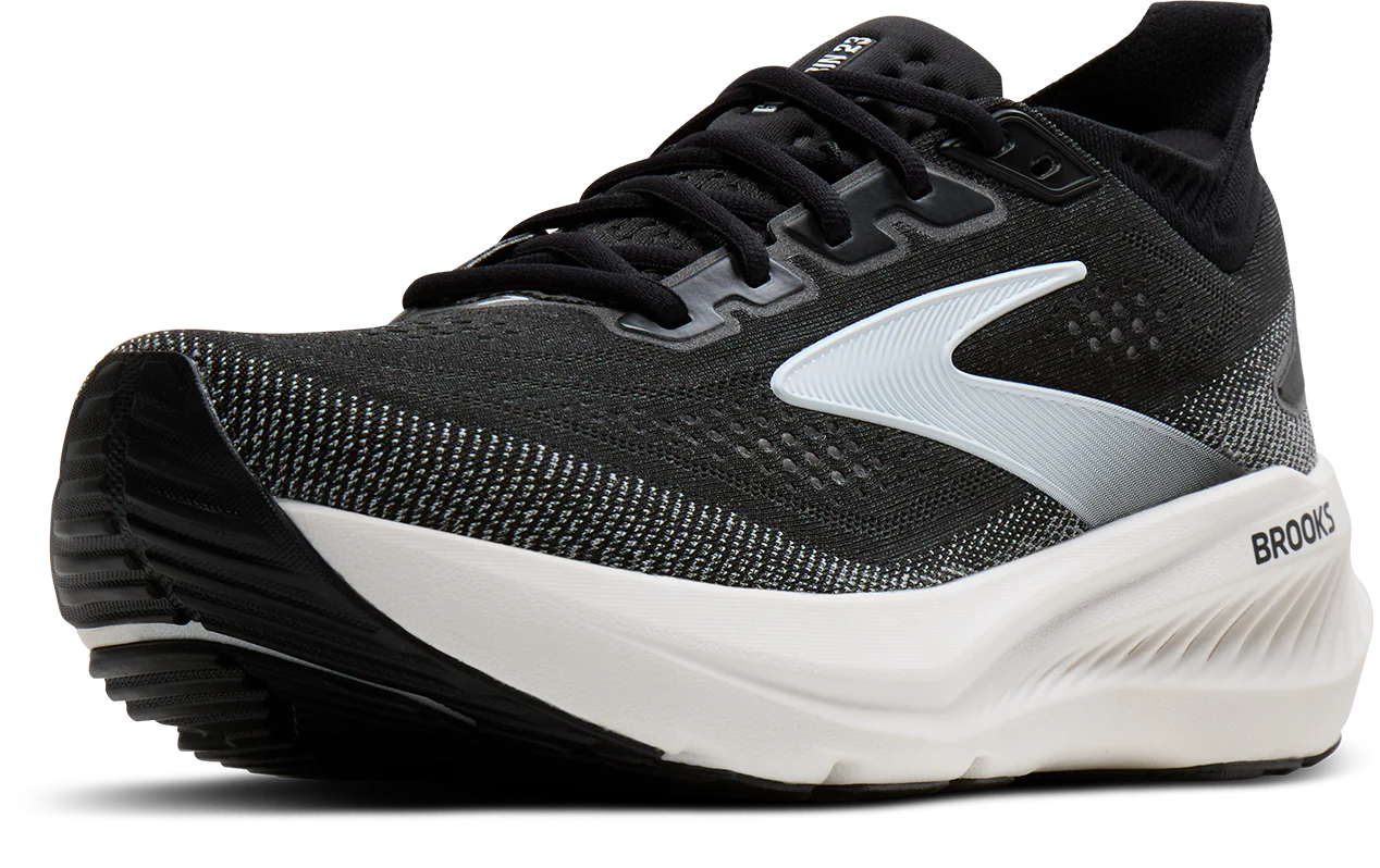 Brooks Womens Glycerin 23 - Black/Grey/White - Neutral - SS26 - Image 3
