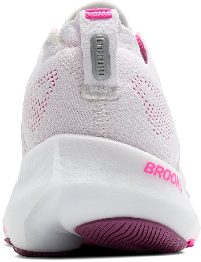 Brooks Womens Glycerin Flex - White/Cyber Pink/Argyle - SS26 - Image 5