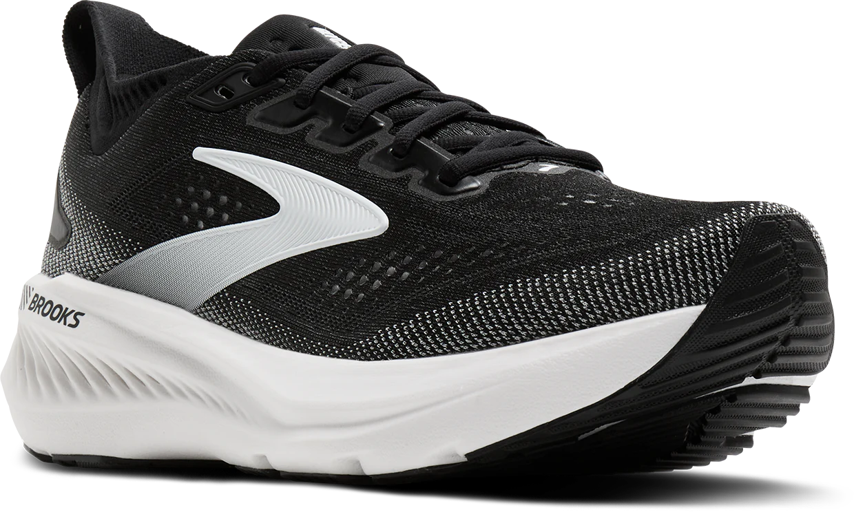 Brooks Womens Glycerin GTS 23 - Black/Grey/White - Stability - SS26 - Image 3