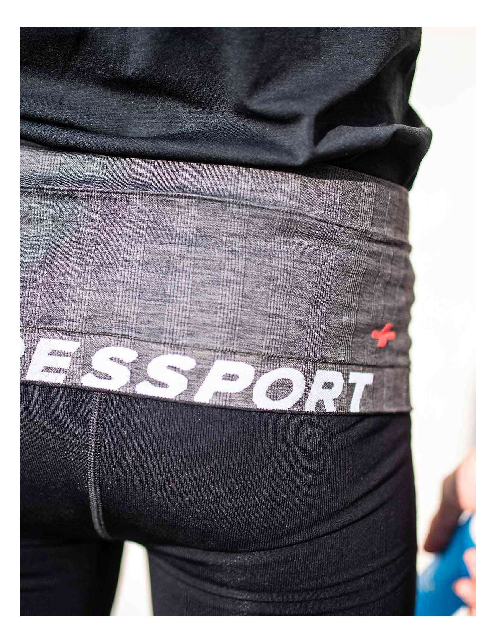 Compressport Free Belt - Black/Grey - Image 3