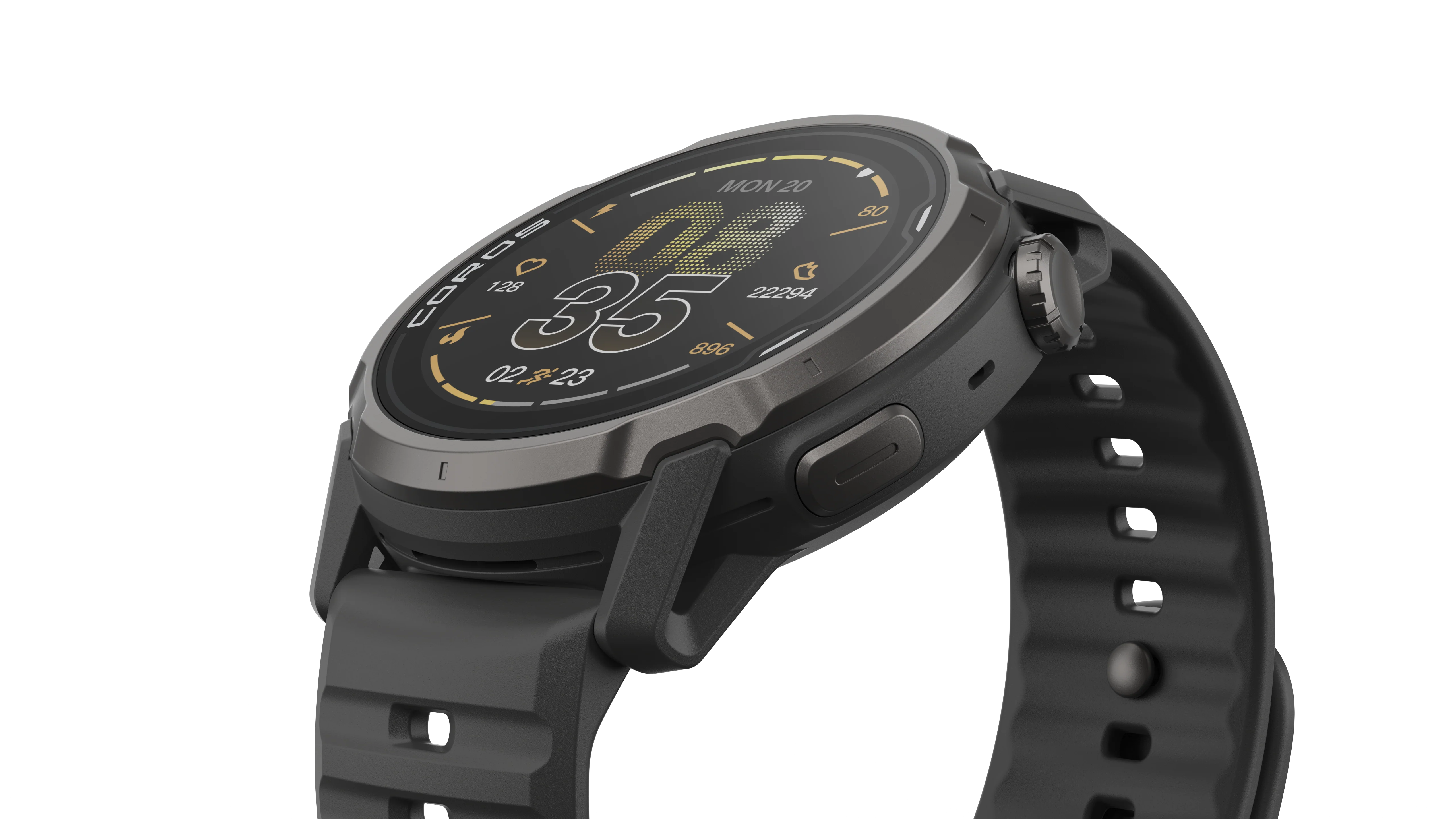 Coros Apex 4 GPS Sport Watch 46mm - One Size - Black - Unisex - Image 3
