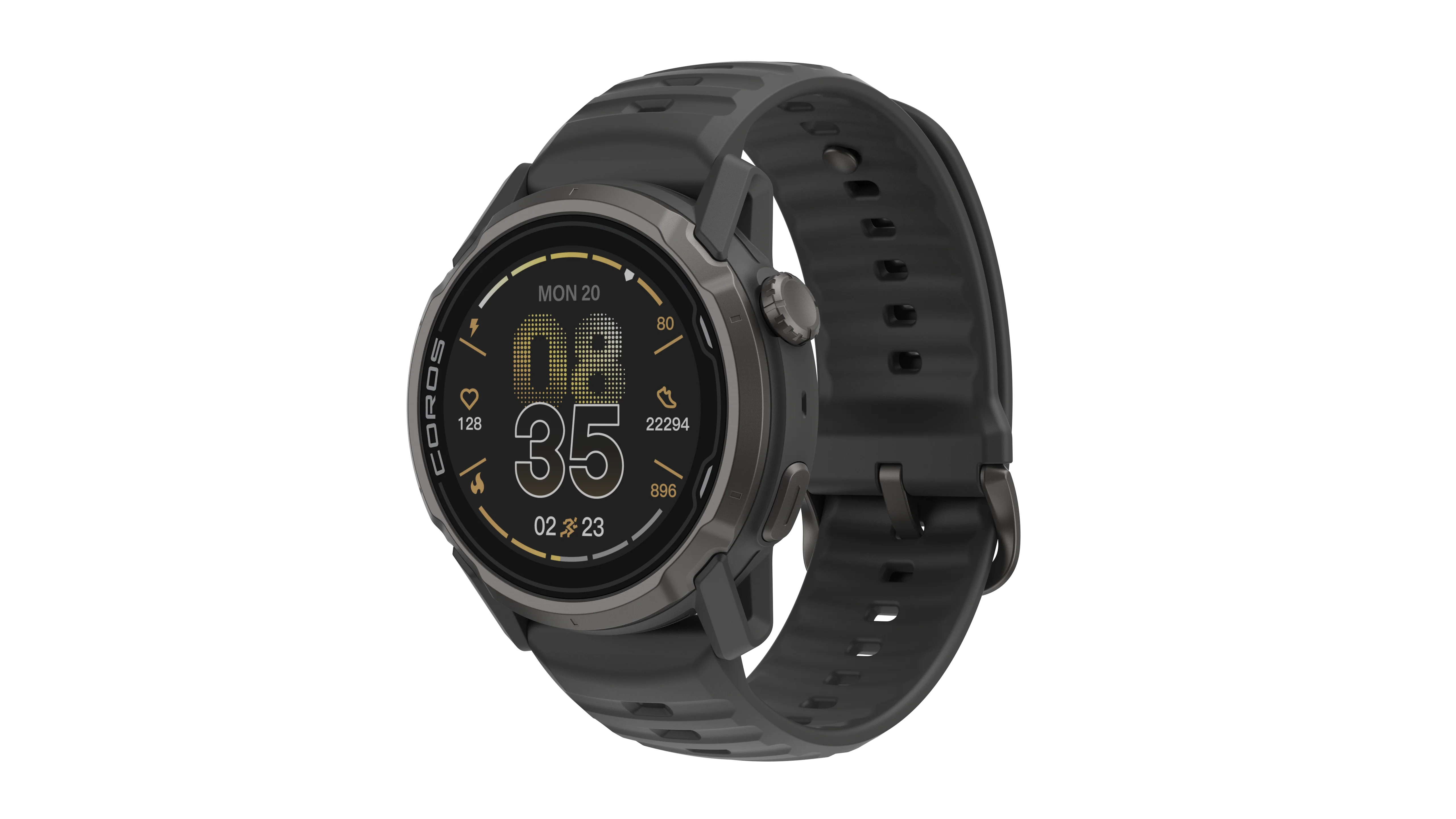 Coros Apex 4 GPS Sport Watch 46mm - One Size - Black - Unisex - Image 4