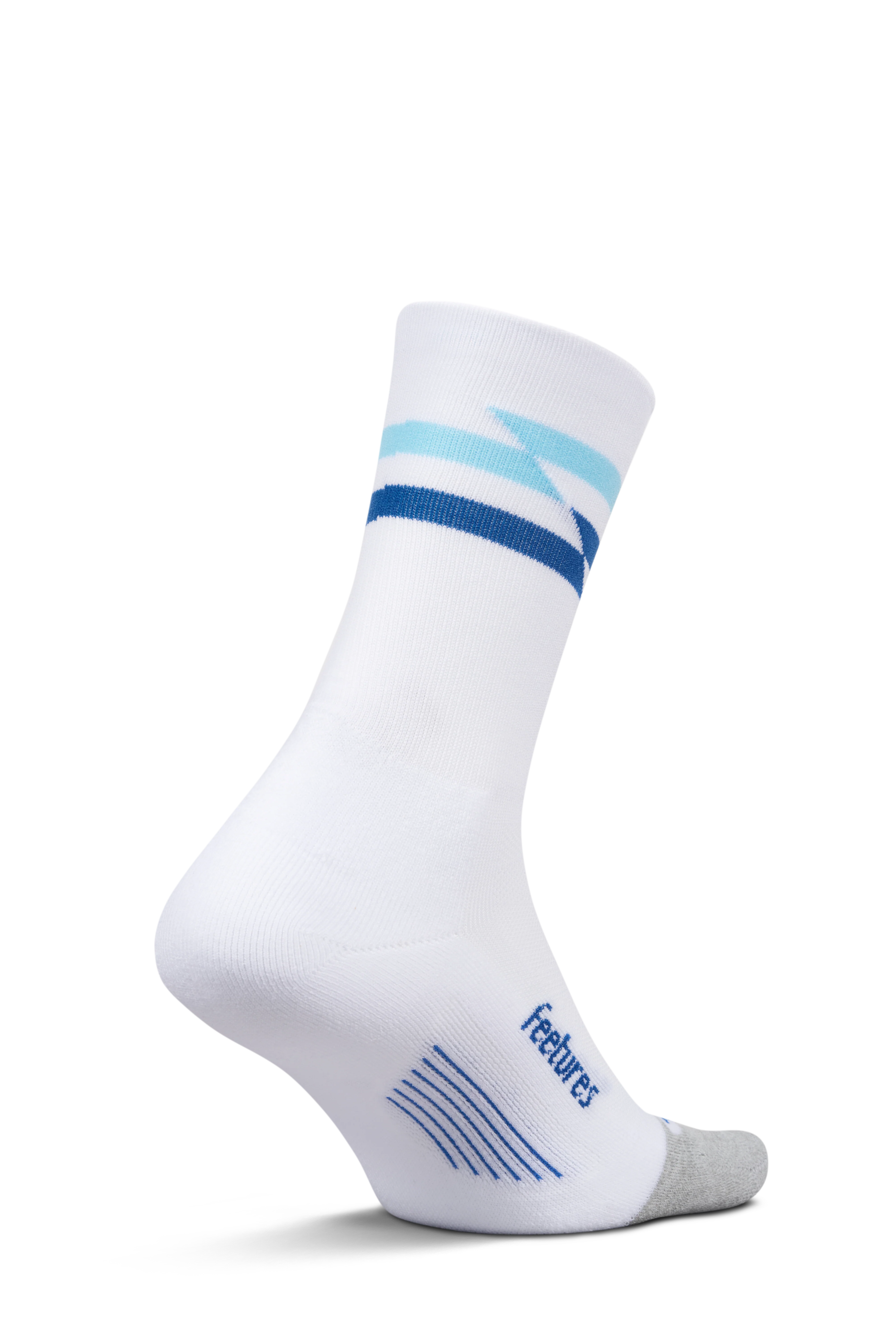 Feetures Elite Light Cushion Mini Crew - White Truck - SS26 - Image 2