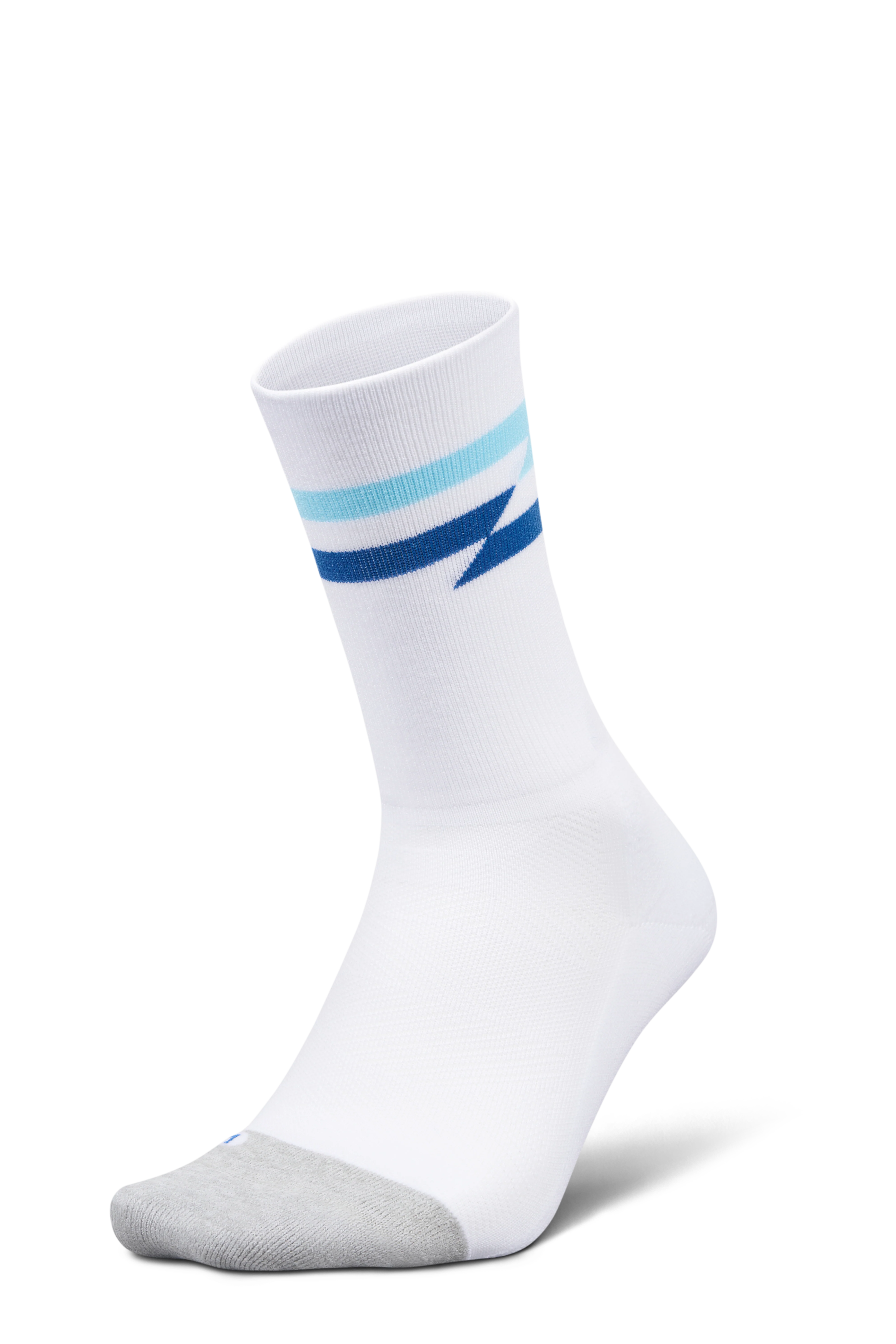 Feetures Elite Light Cushion Mini Crew - White Truck - SS26 - Image 3