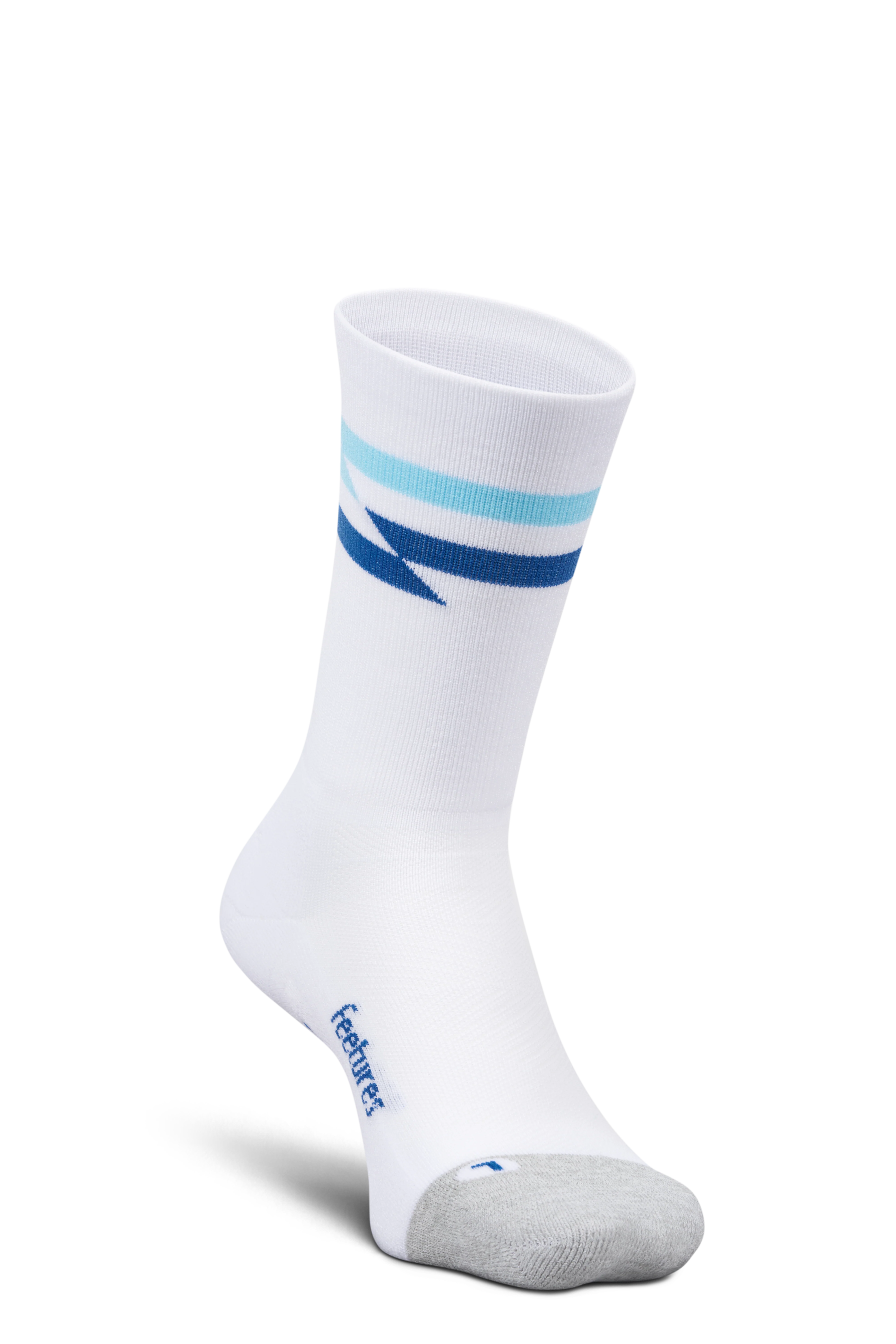 Feetures Elite Light Cushion Mini Crew - White Truck - SS26 - Image 4