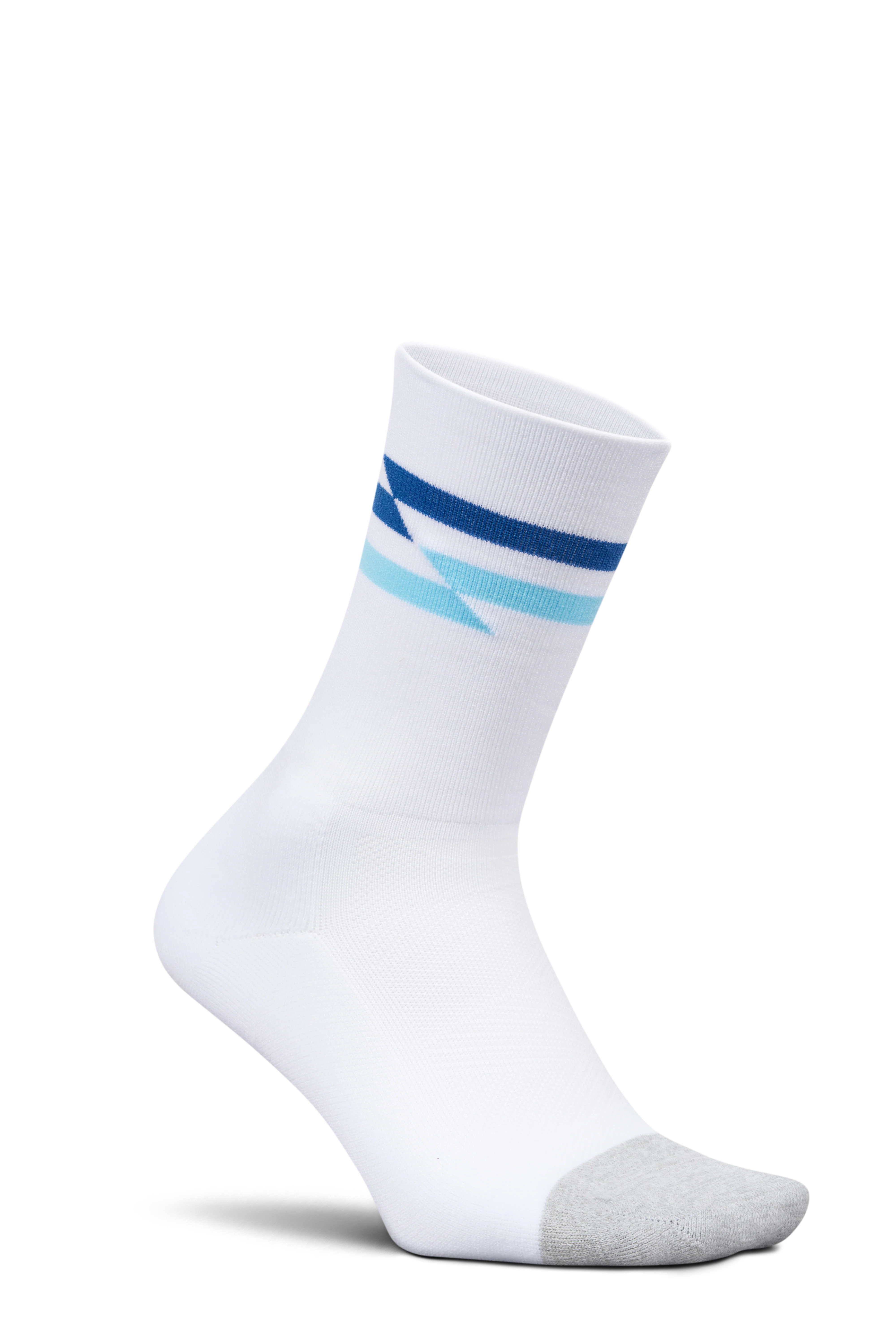 Feetures Elite Light Cushion Mini Crew - White Truck - SS26 - Image 5