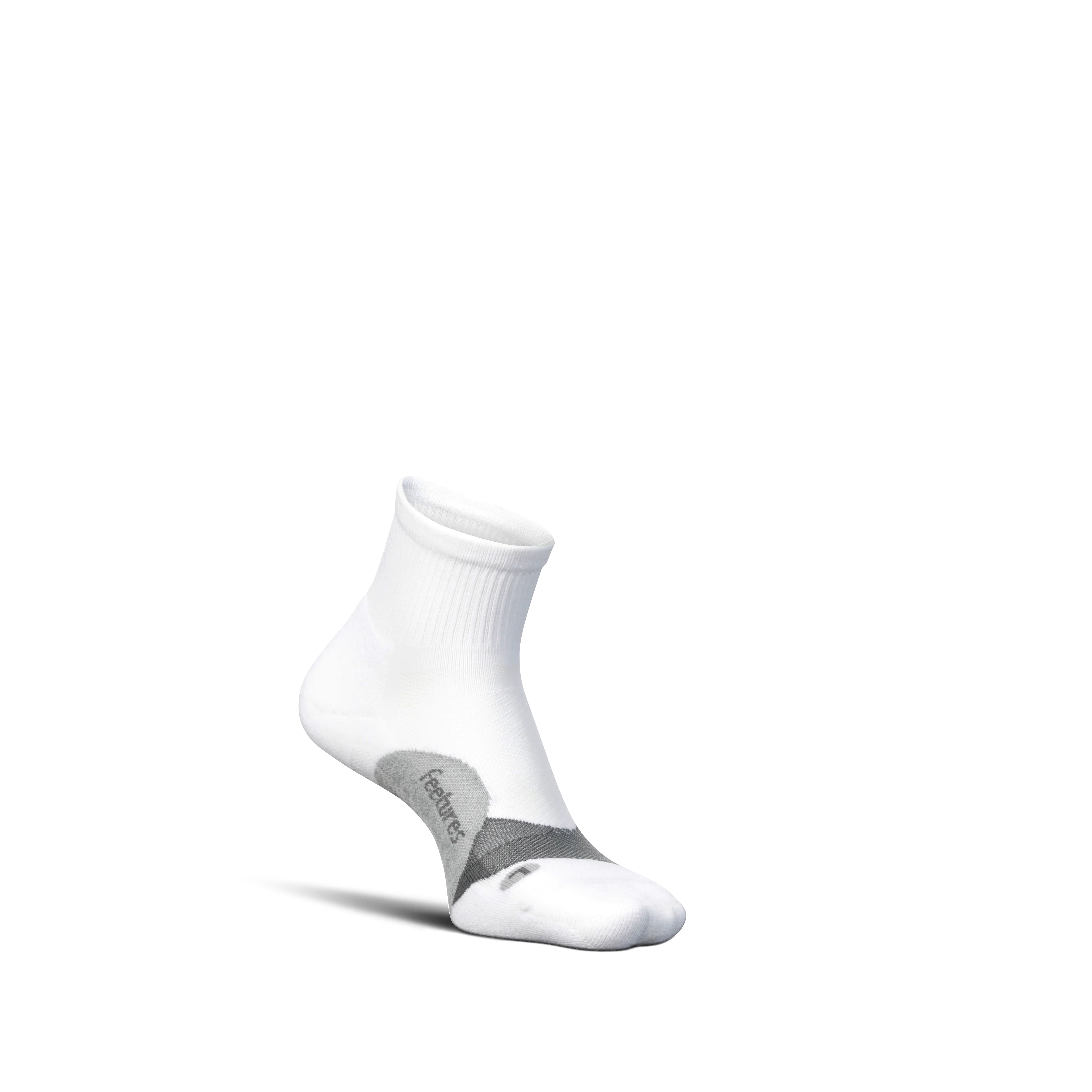 Feetures Elite Light Cushion Quarter - White - Image 3