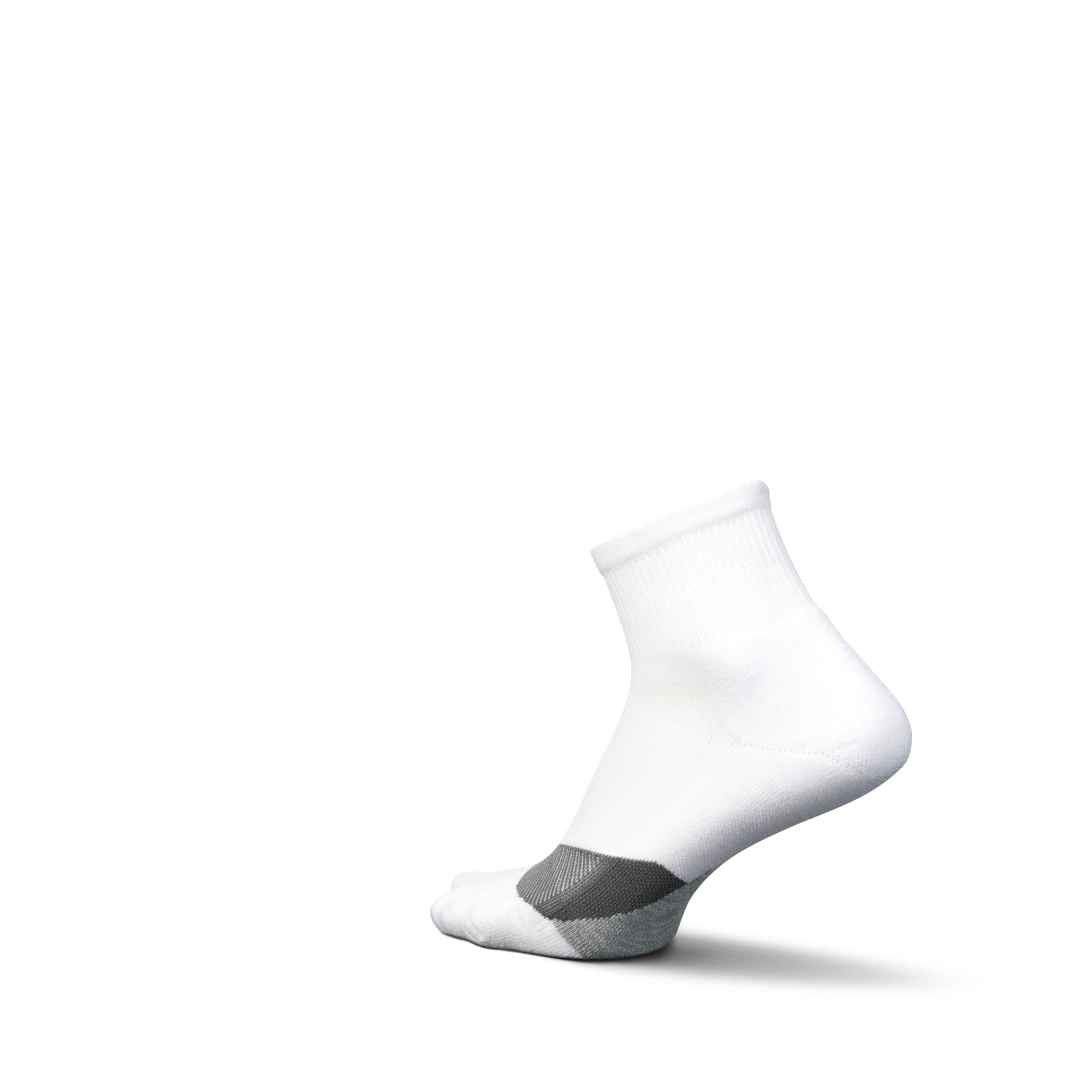 Feetures Elite Light Cushion Quarter - White - Image 8