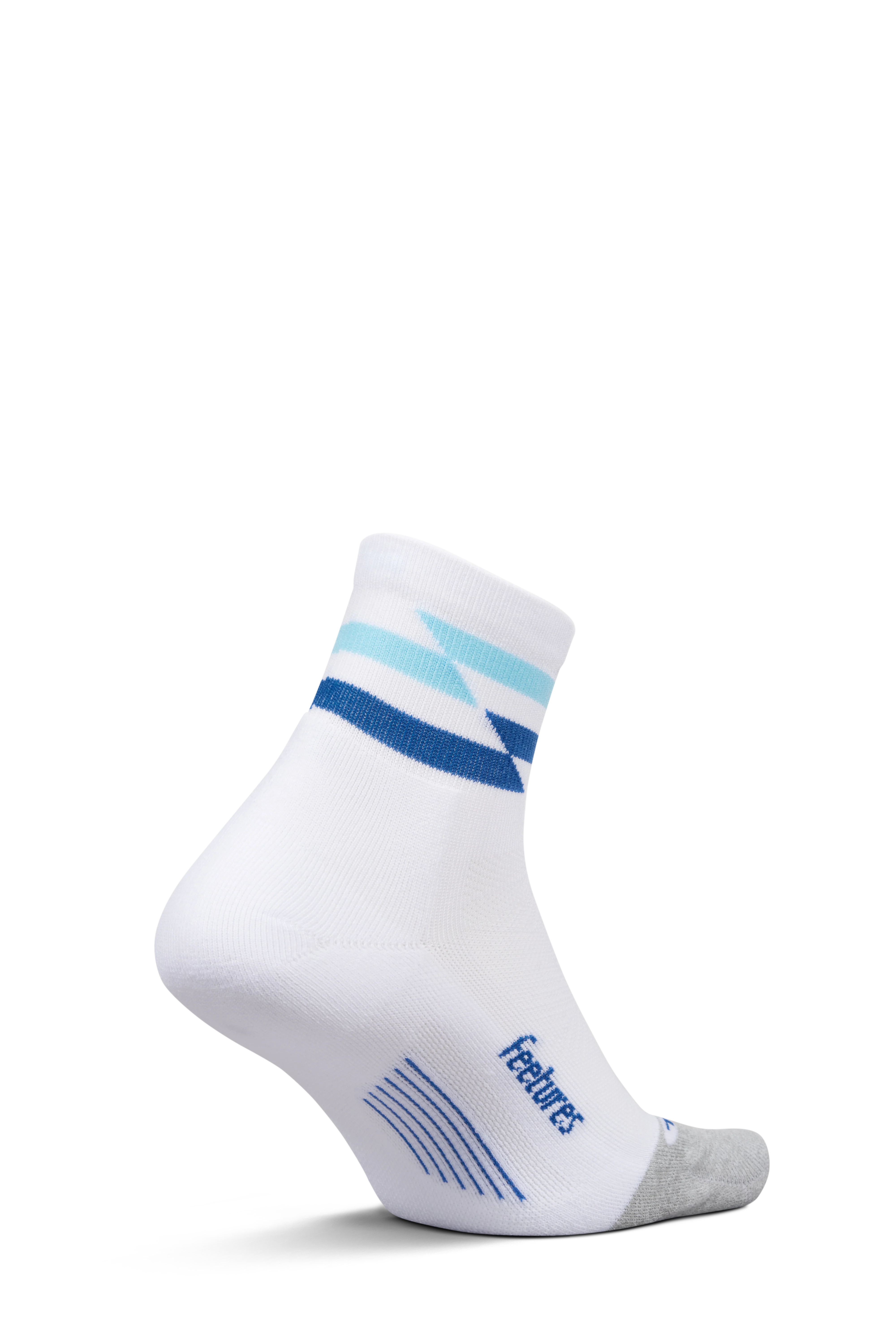 Feetures Elite Light Cushion Quarter - White Track - SS26 - Image 2