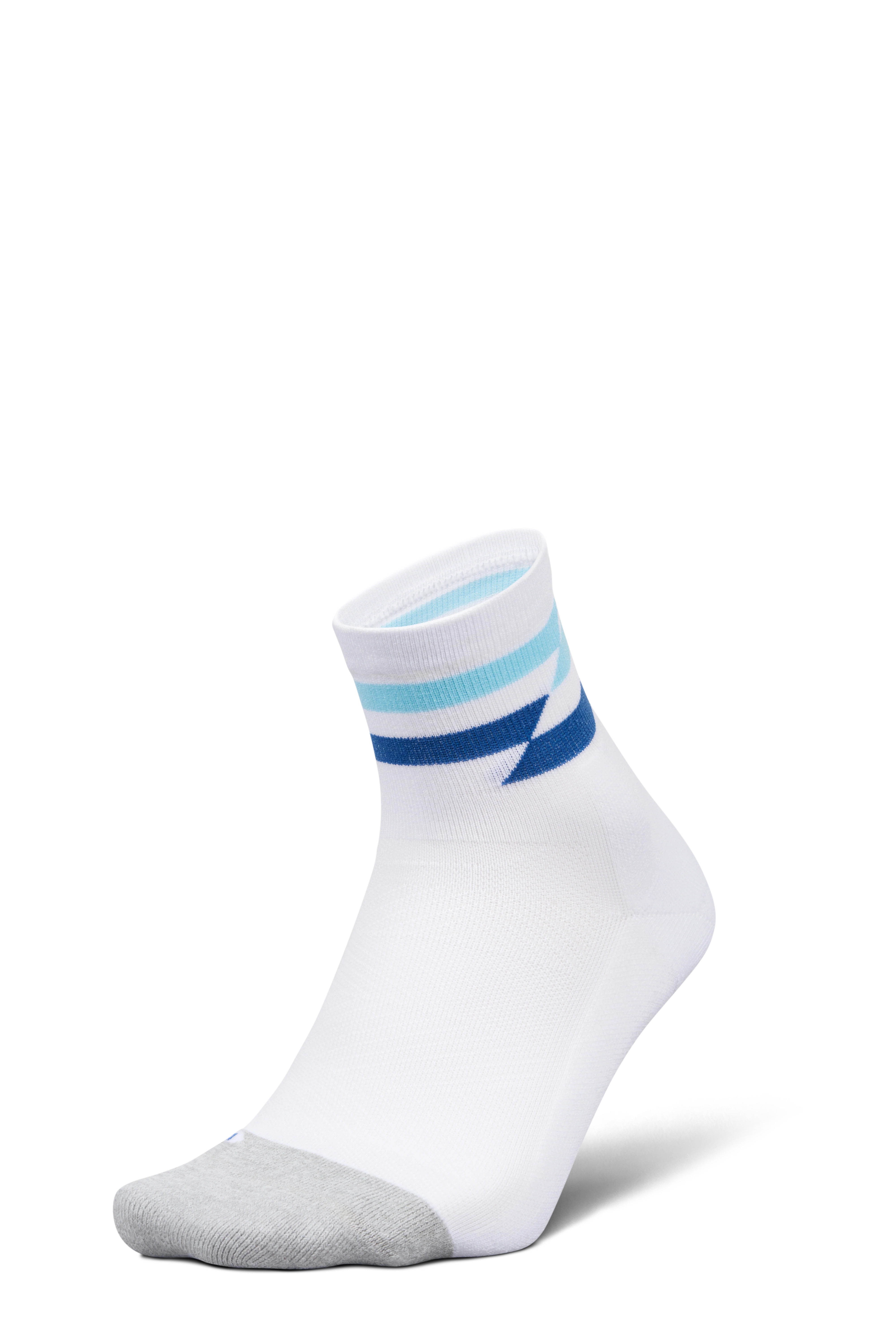 Feetures Elite Light Cushion Quarter - White Track - SS26 - Image 3