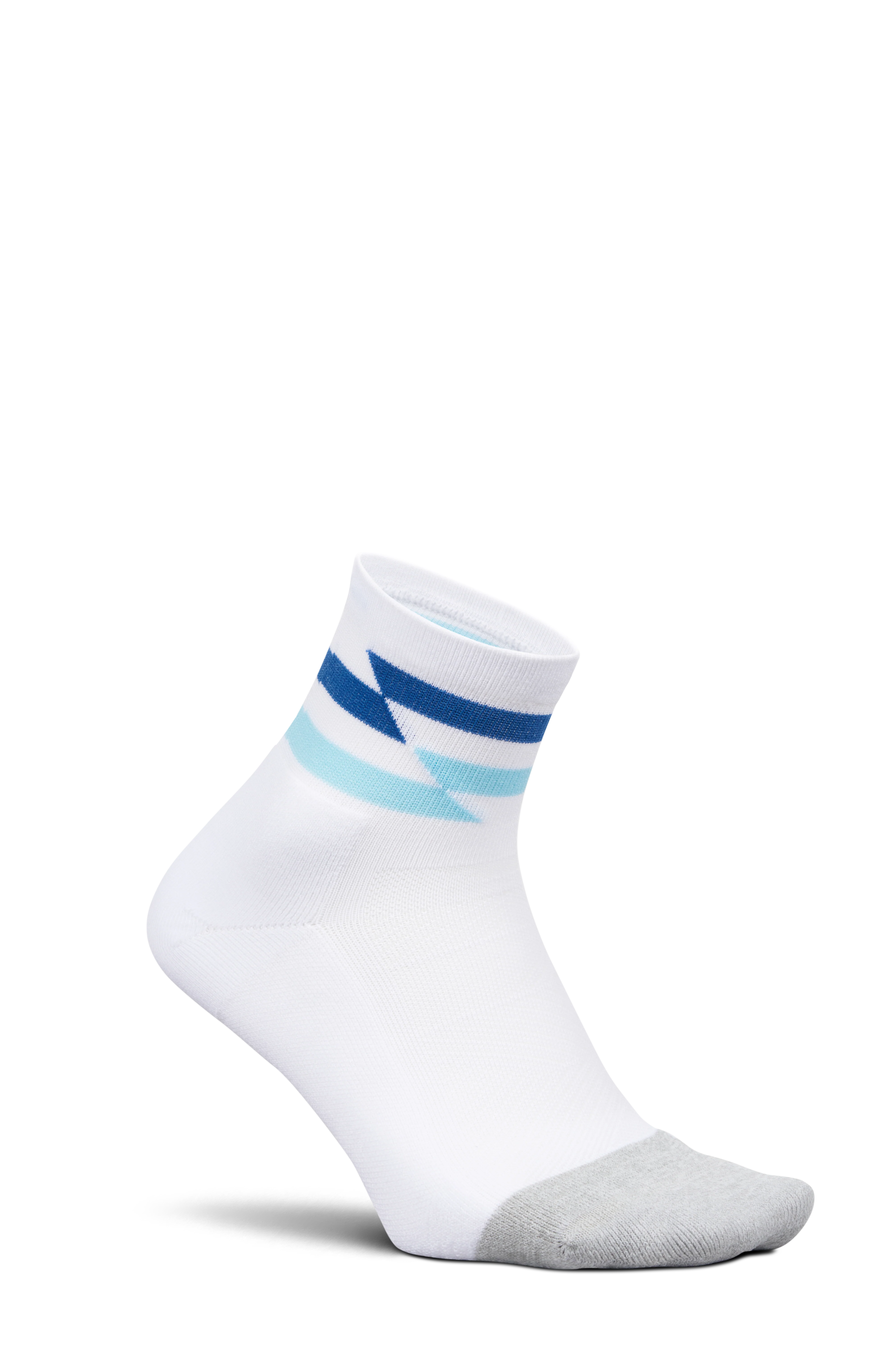 Feetures Elite Light Cushion Quarter - White Track - SS26 - Image 5