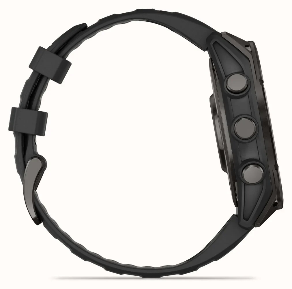 Garmin Fenix 8 - 43mm, AMOLED - Sapphire, Carbon Grey/Black Silicone - Image 10