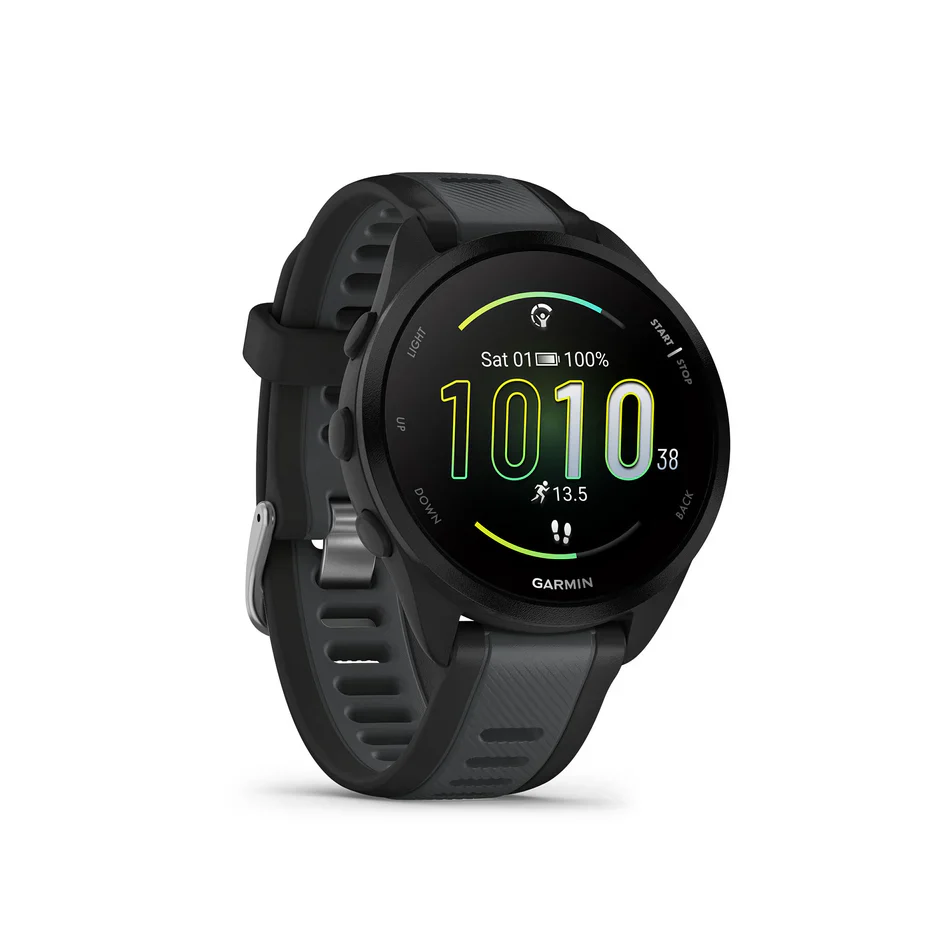 Garmin Forerunner 165 - 43mm - Black/Slate/Grey - Image 5