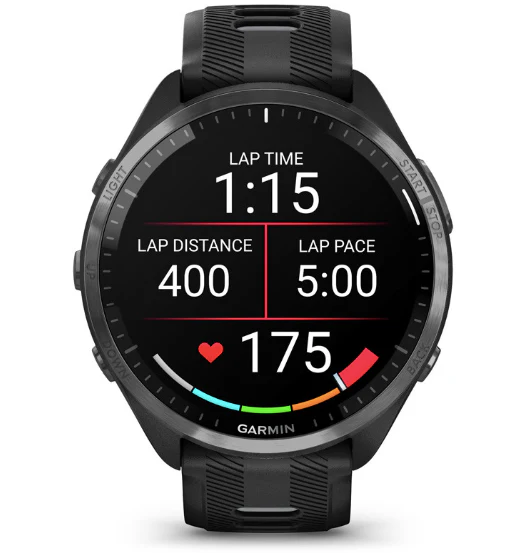 Garmin Forerunner 965 - 47mm - Black - Image 9