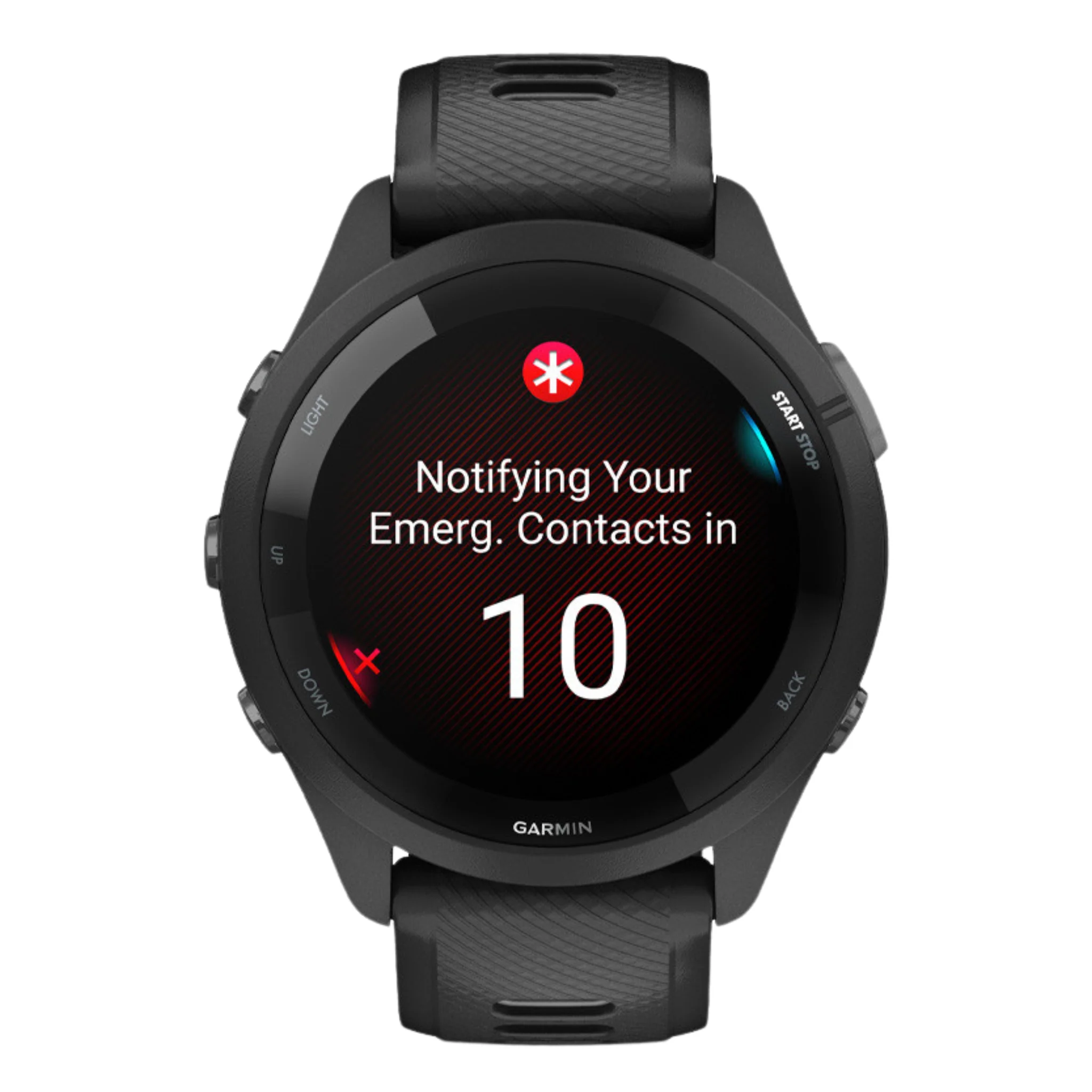 Garmin Forerunner 265 Music 46mm - Black/Slate Grey - Image 4