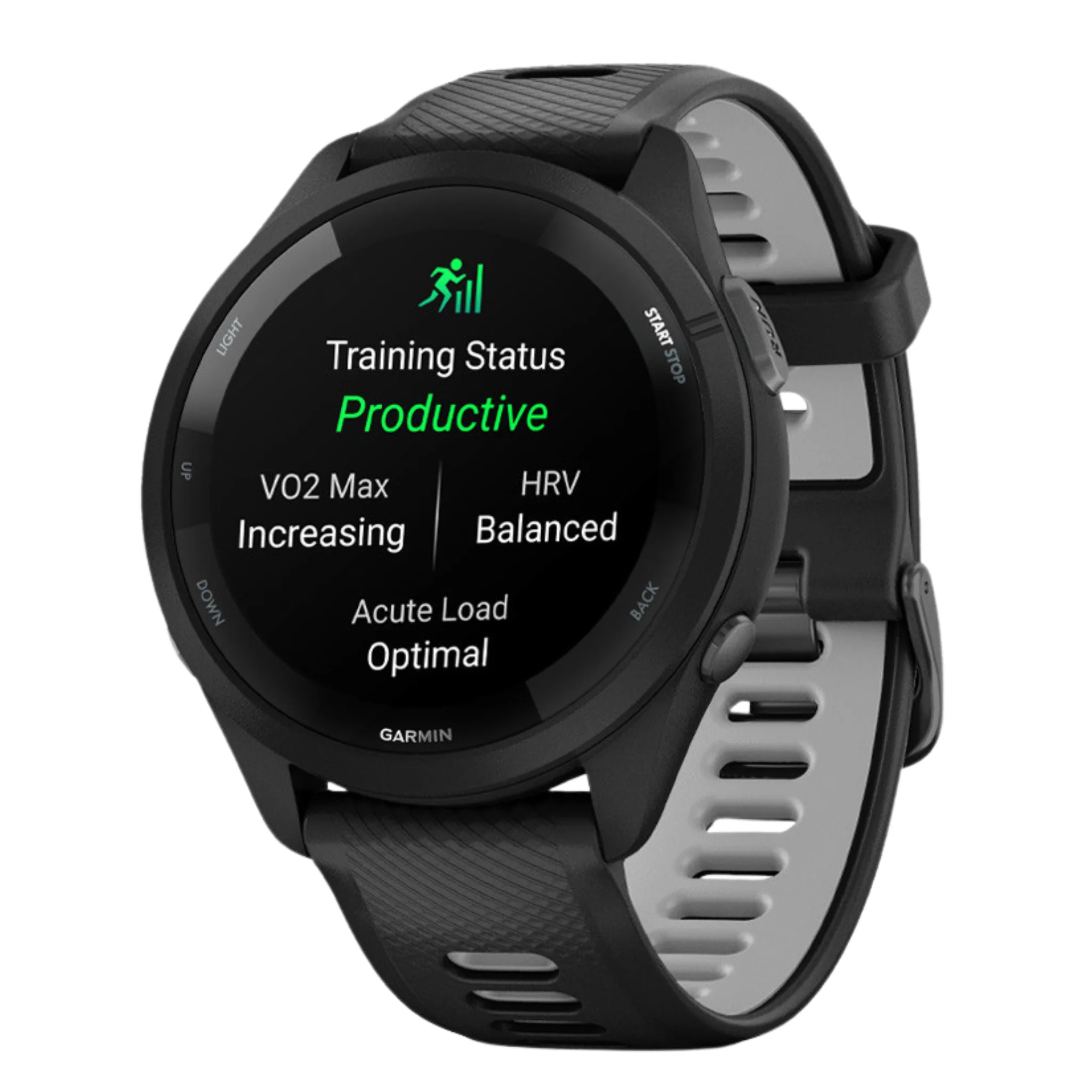 Garmin Forerunner 265 Music 46mm - Black/Slate Grey - Image 5
