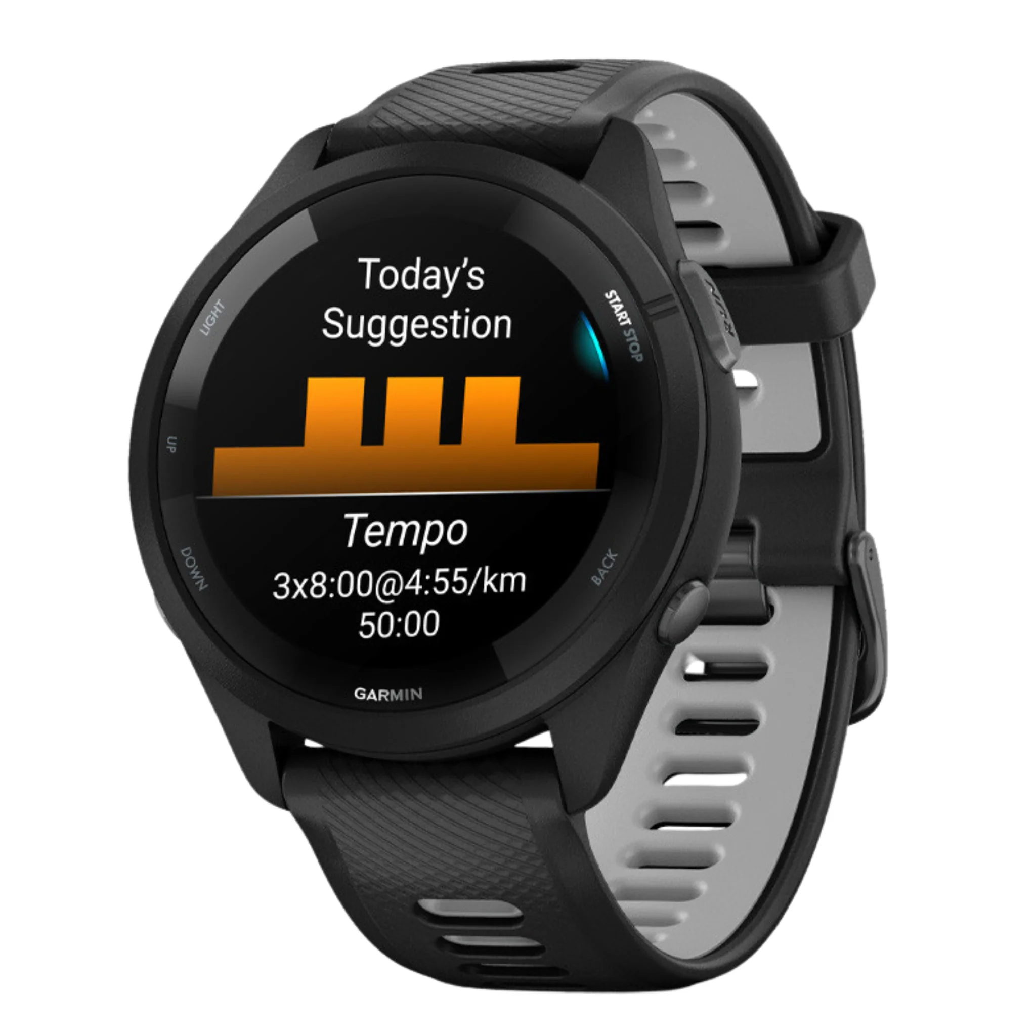 Garmin Forerunner 265 Music 46mm - Black/Slate Grey - Image 8