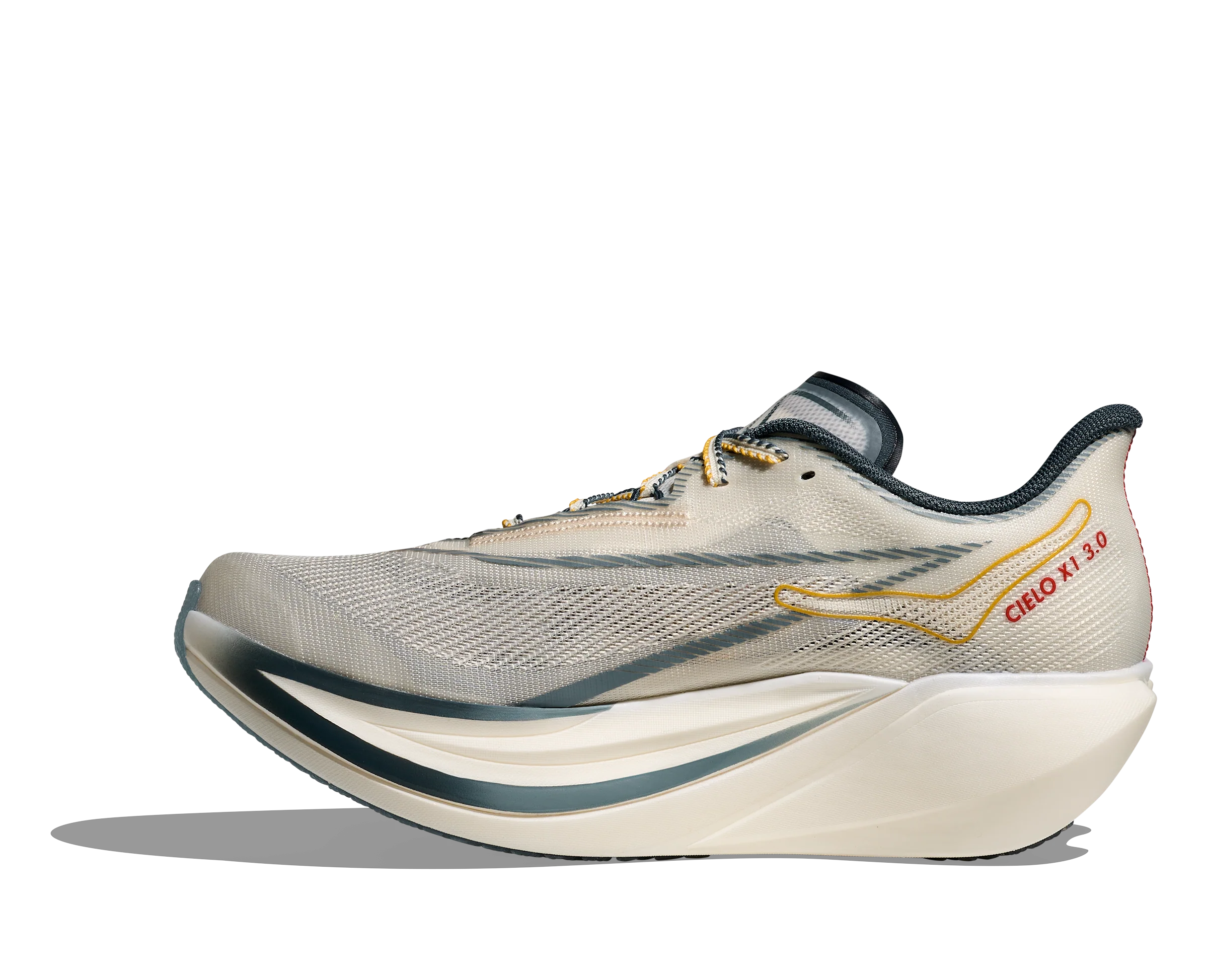 Hoka Cielo X1 3.0 - Alabaster/Yellow Gold - SS26 - Image 6