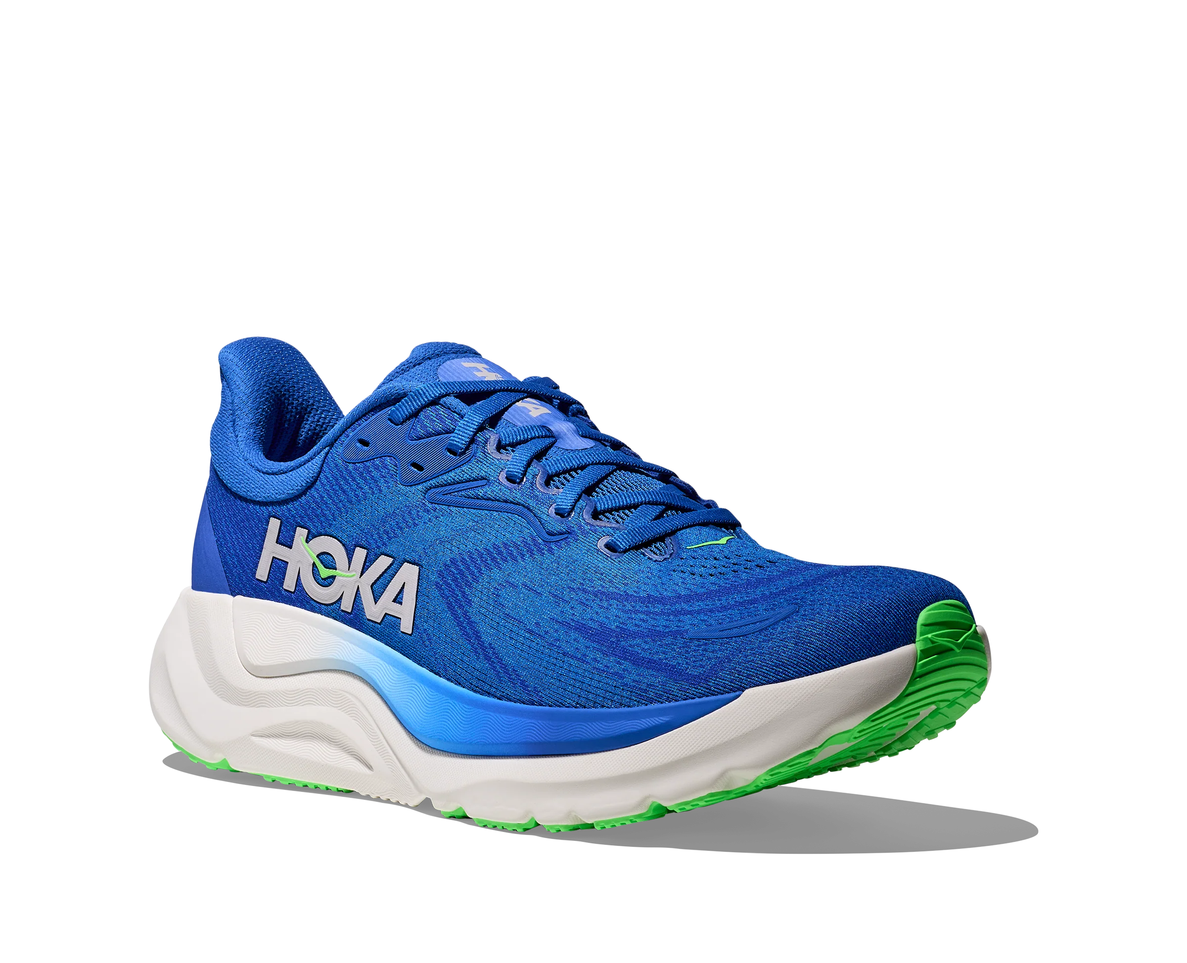 Hoka Mens Arahi 8 - Cobalt Blue/Neon Green - Stability - SS26 - Image 7