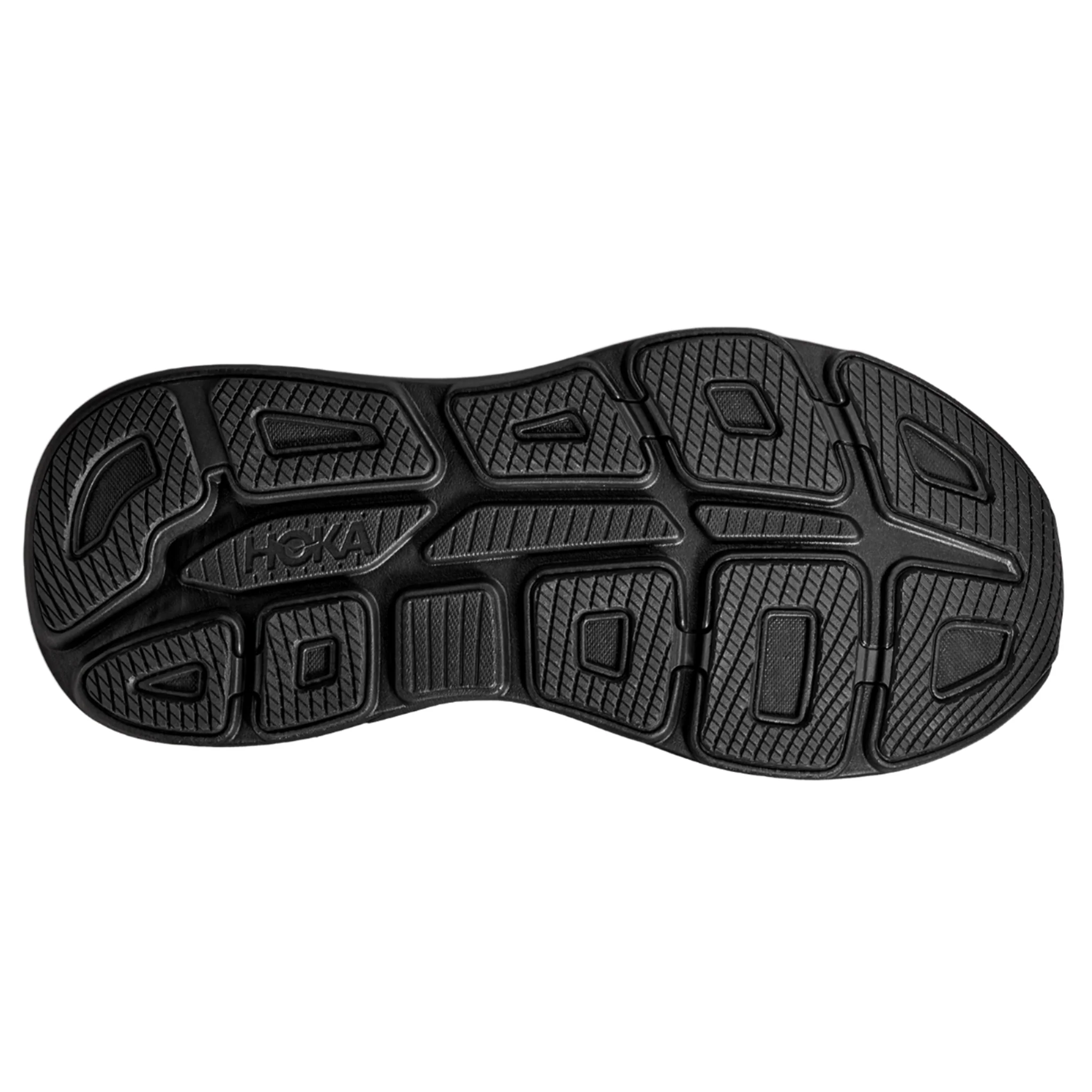 Hoka Mens Bondi 9 - Black/Black - Neutral - AW25 - Image 2