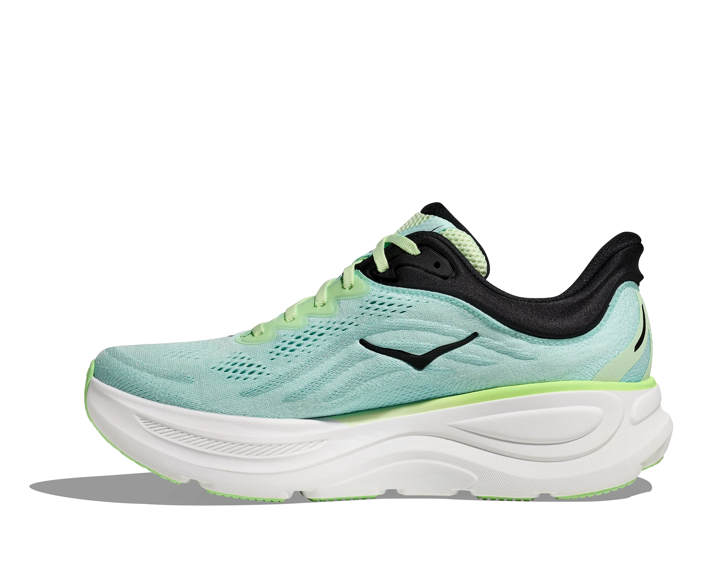 Hoka Mens Bondi 9 - Luna Moth/Blue Spark - Neutral - SS25 - Image 8
