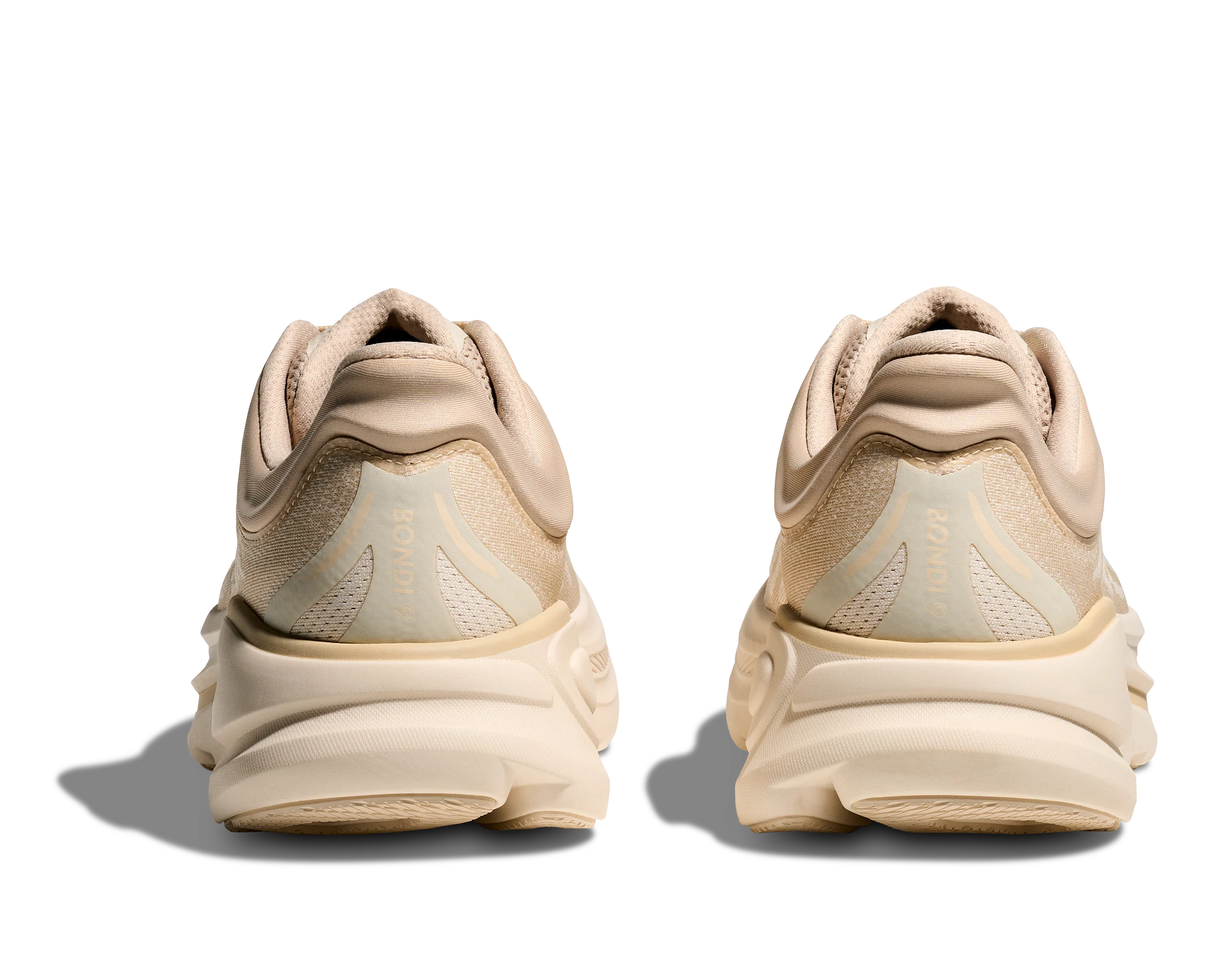 Hoka Mens Bondi 9 - Oatmeal/Oat Milk - Neutral - SS25 - Image 6