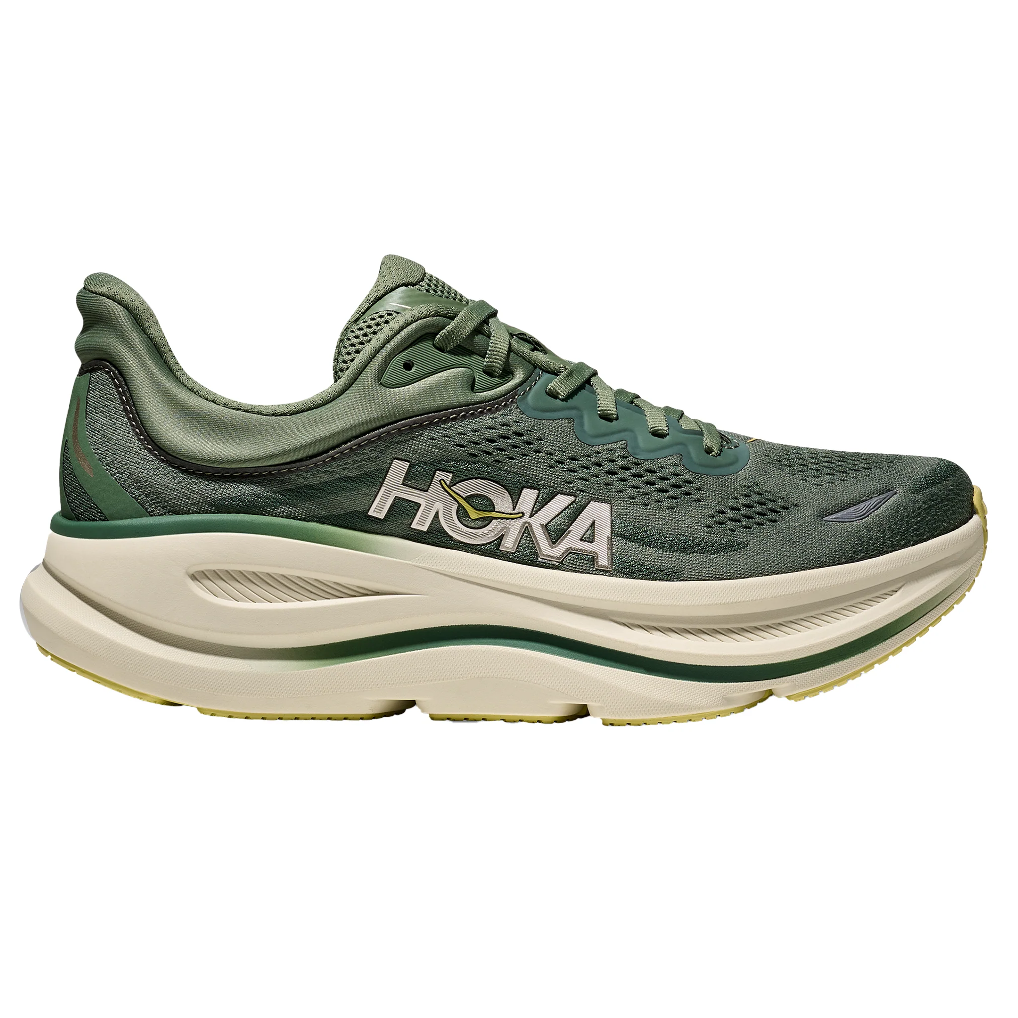 Hoka Mens Bondi 9 - Succulent/Fern - Neutral - AW25