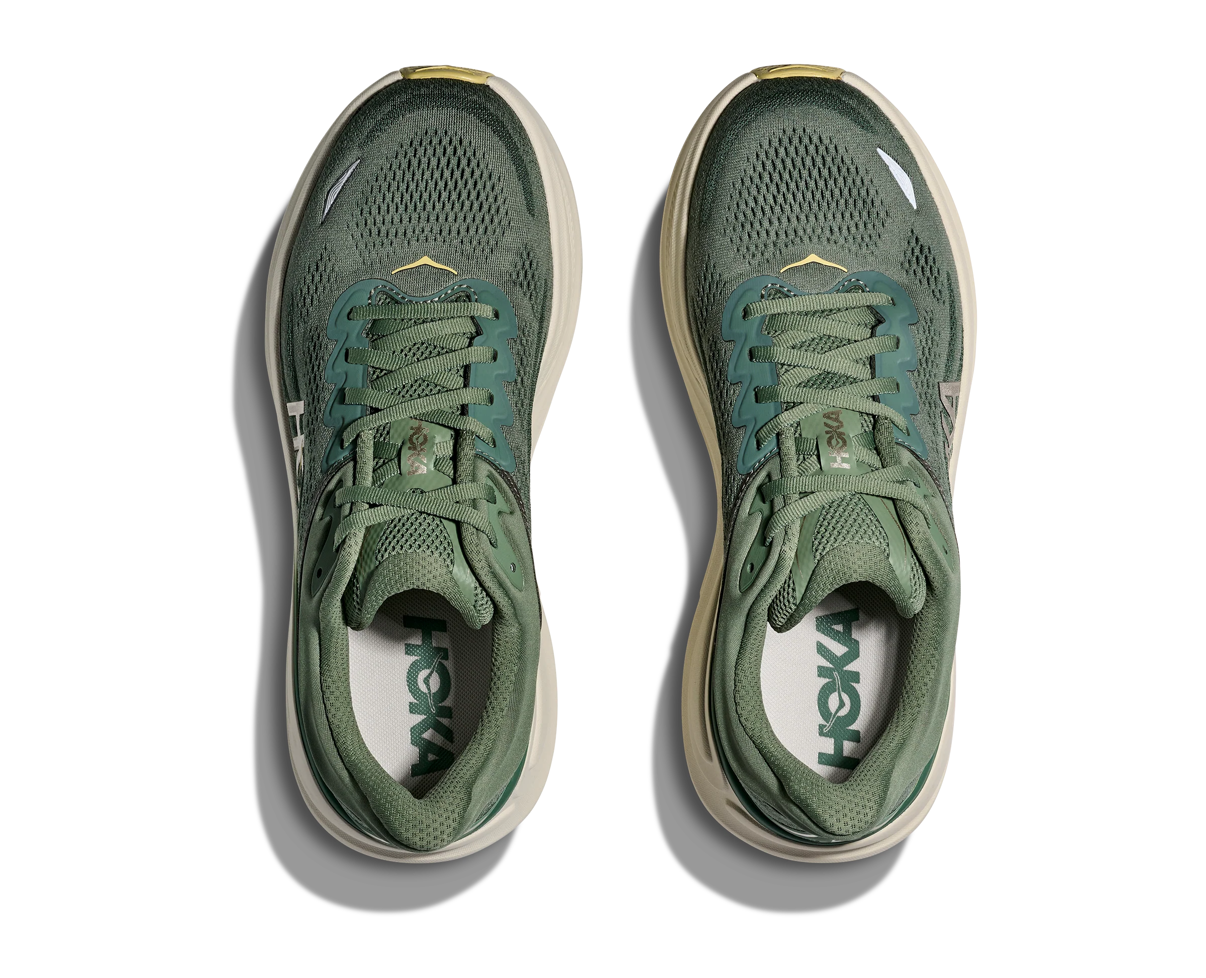 Hoka Mens Bondi 9 - Succulent/Fern - Neutral - AW25 - Image 5