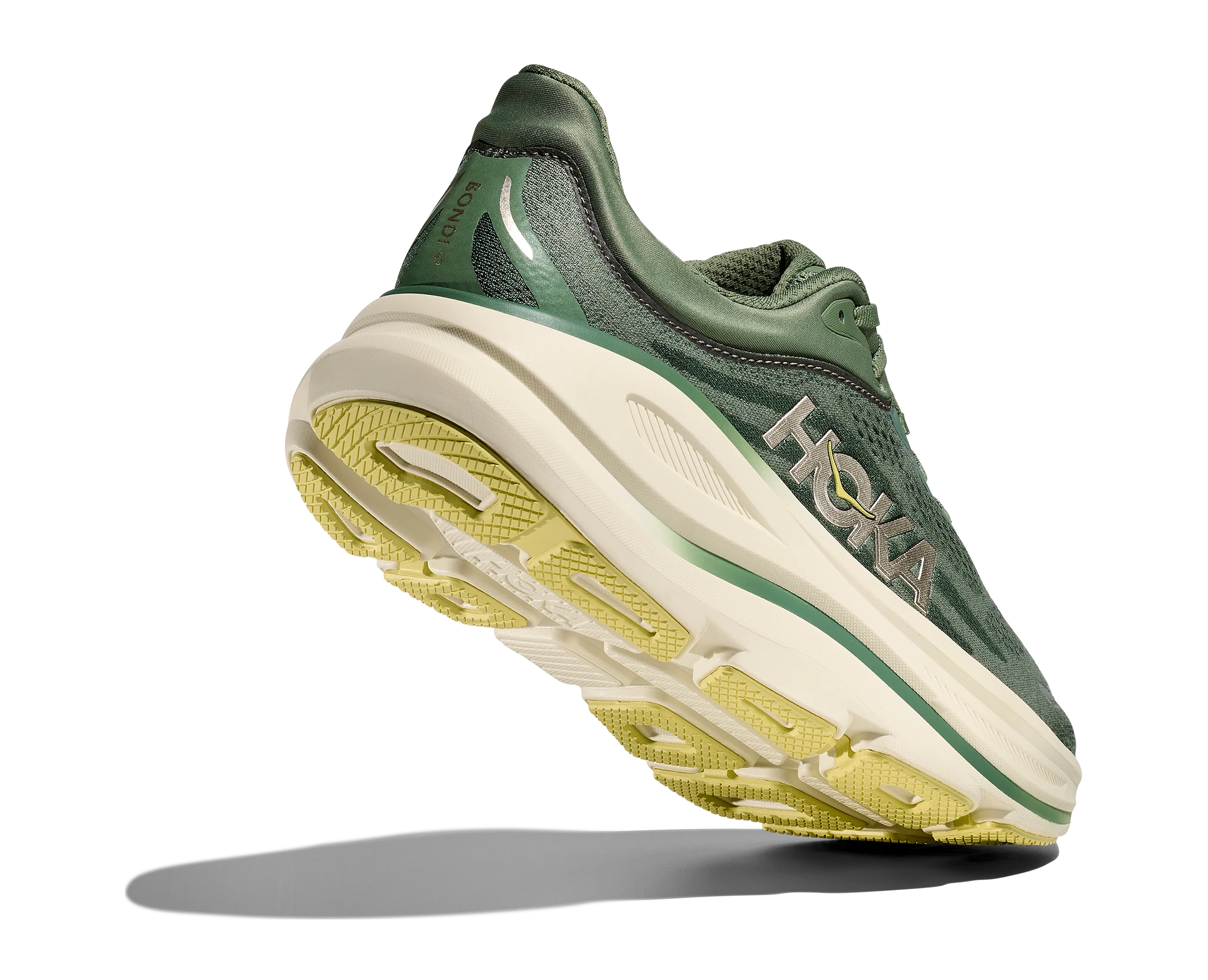 Hoka Mens Bondi 9 - Succulent/Fern - Neutral - AW25 - Image 8