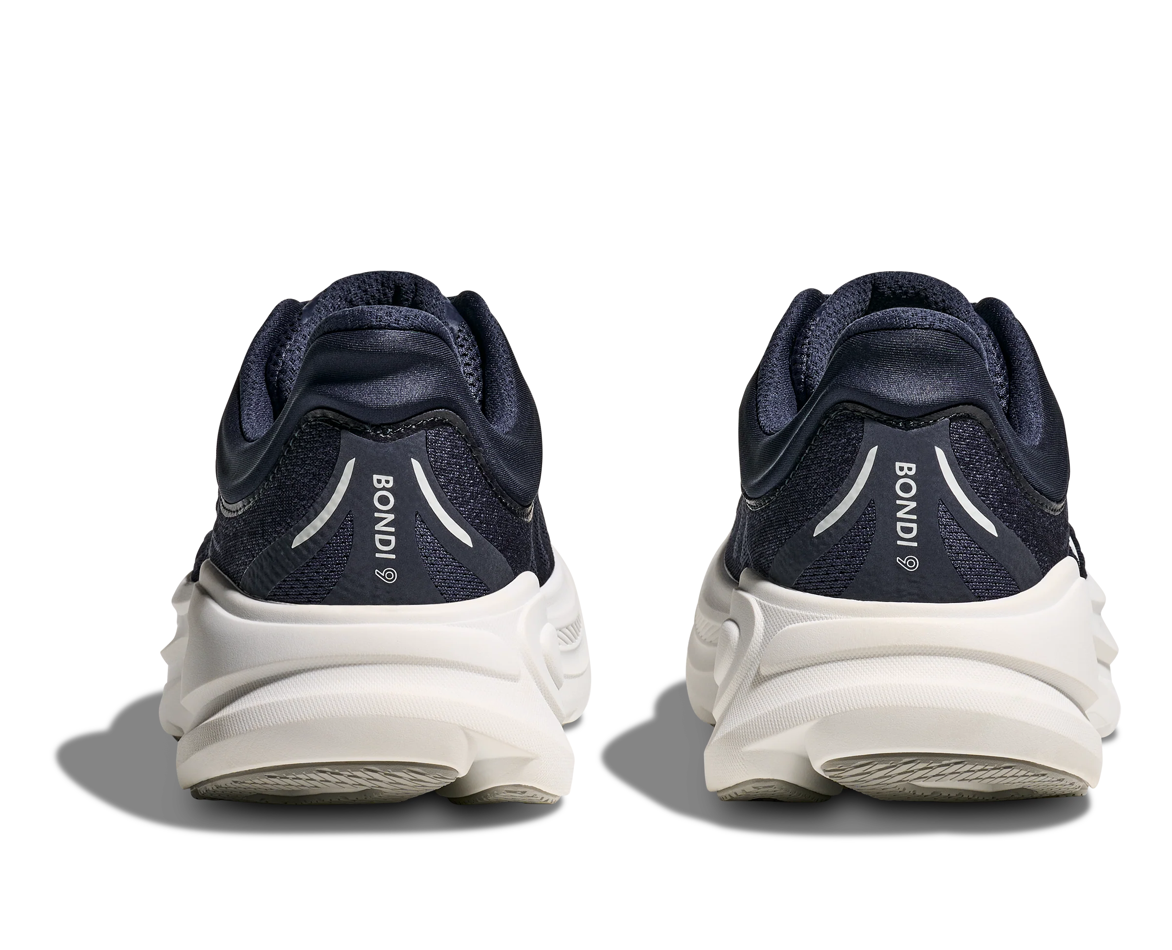 Hoka Mens Bondi 9 - Varsity Navy/White - Neutral - SS25 - Image 6