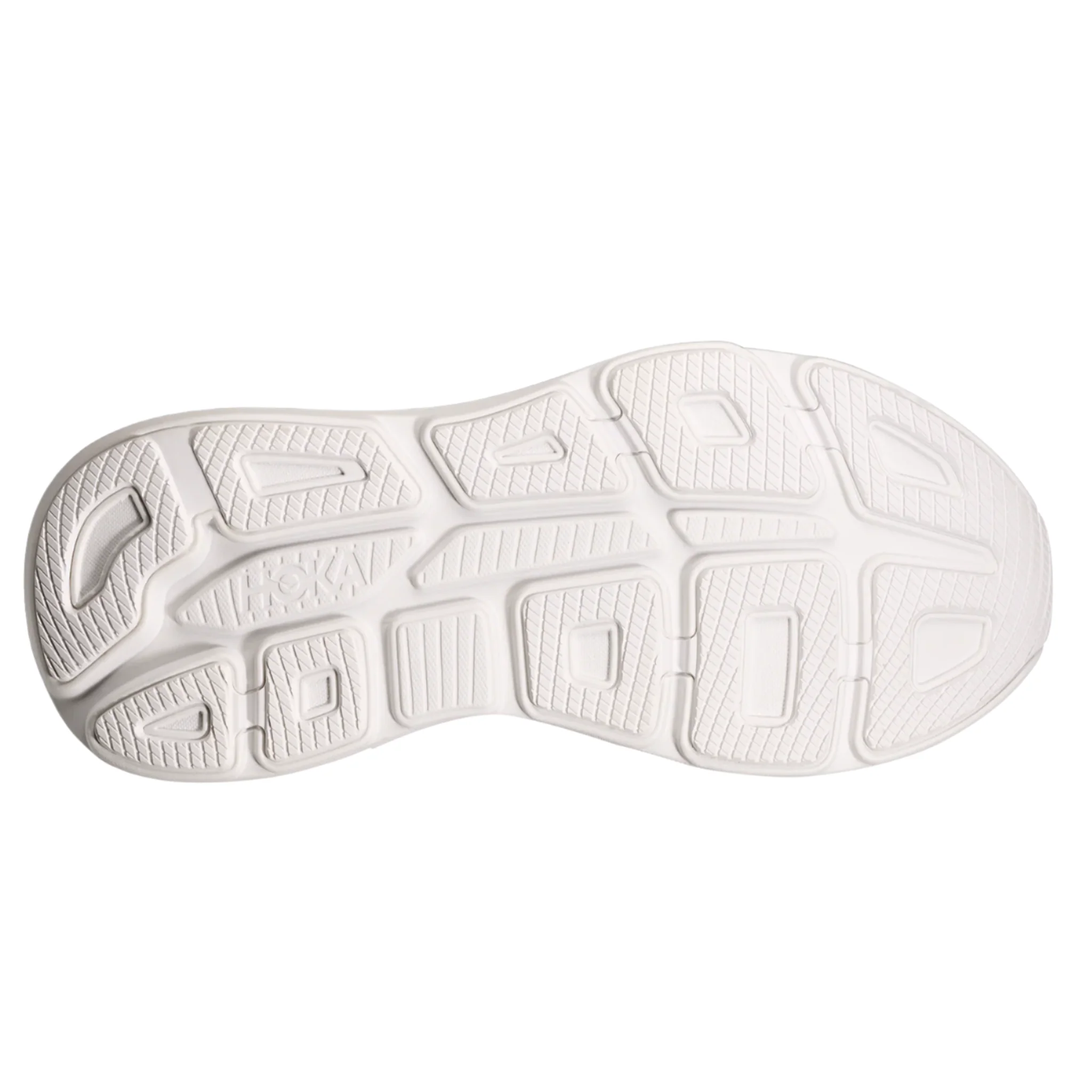 Hoka Mens Bondi 9 - White/White - Neutral - SS25 - Image 2