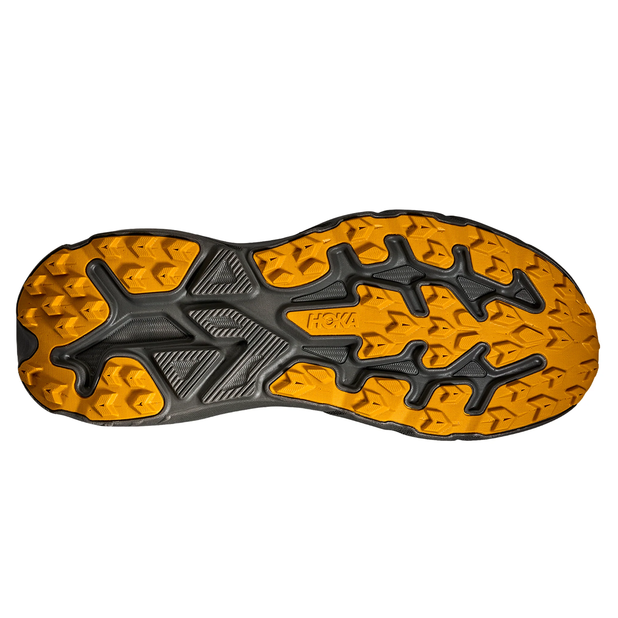 Hoka Mens Challenger 8 GTX - Asphalt Grey/Varsity Yellow - Trail - SS26 - Image 2
