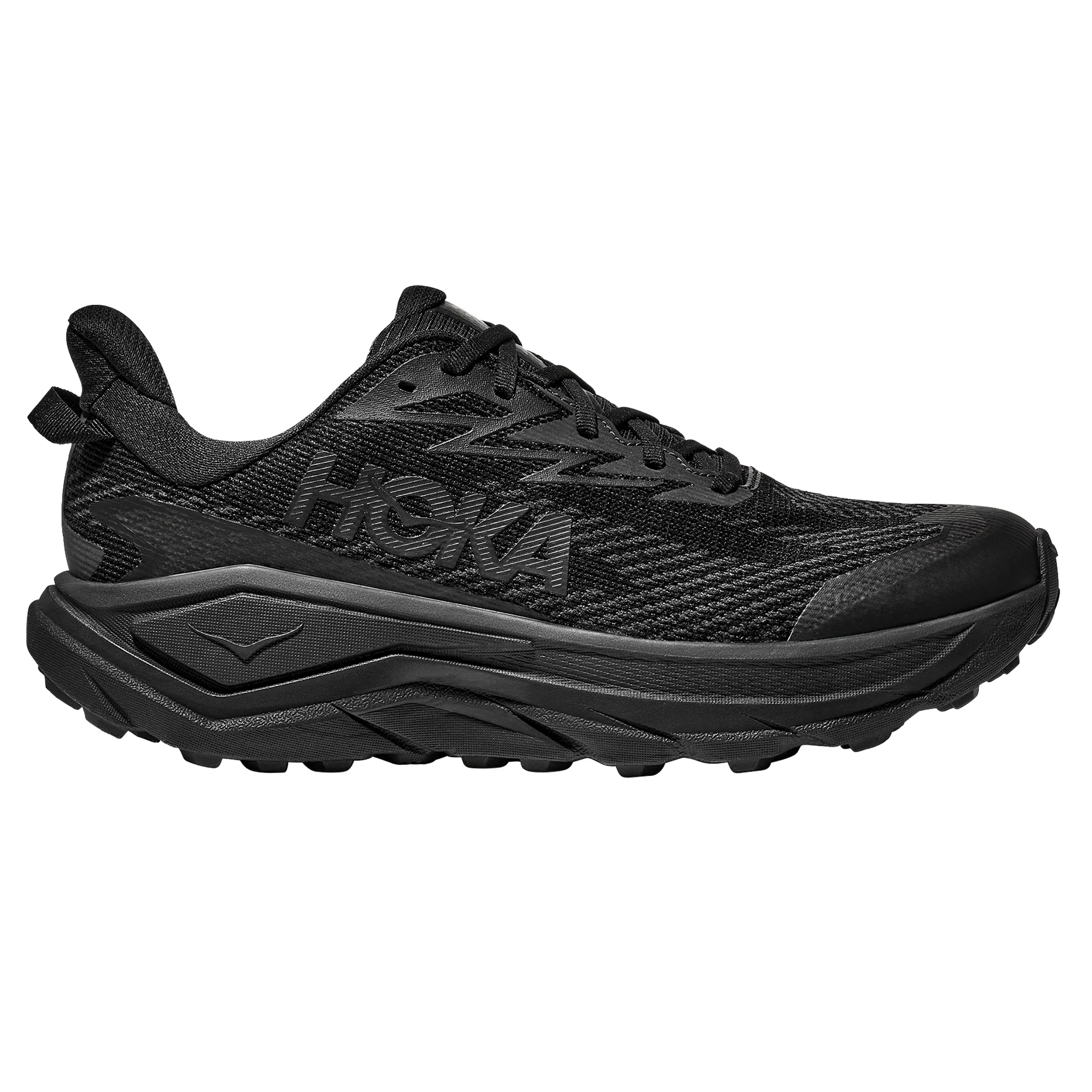 Hoka Mens Challenger 8 GTX - Black/Carbon Black - Trail - SS26