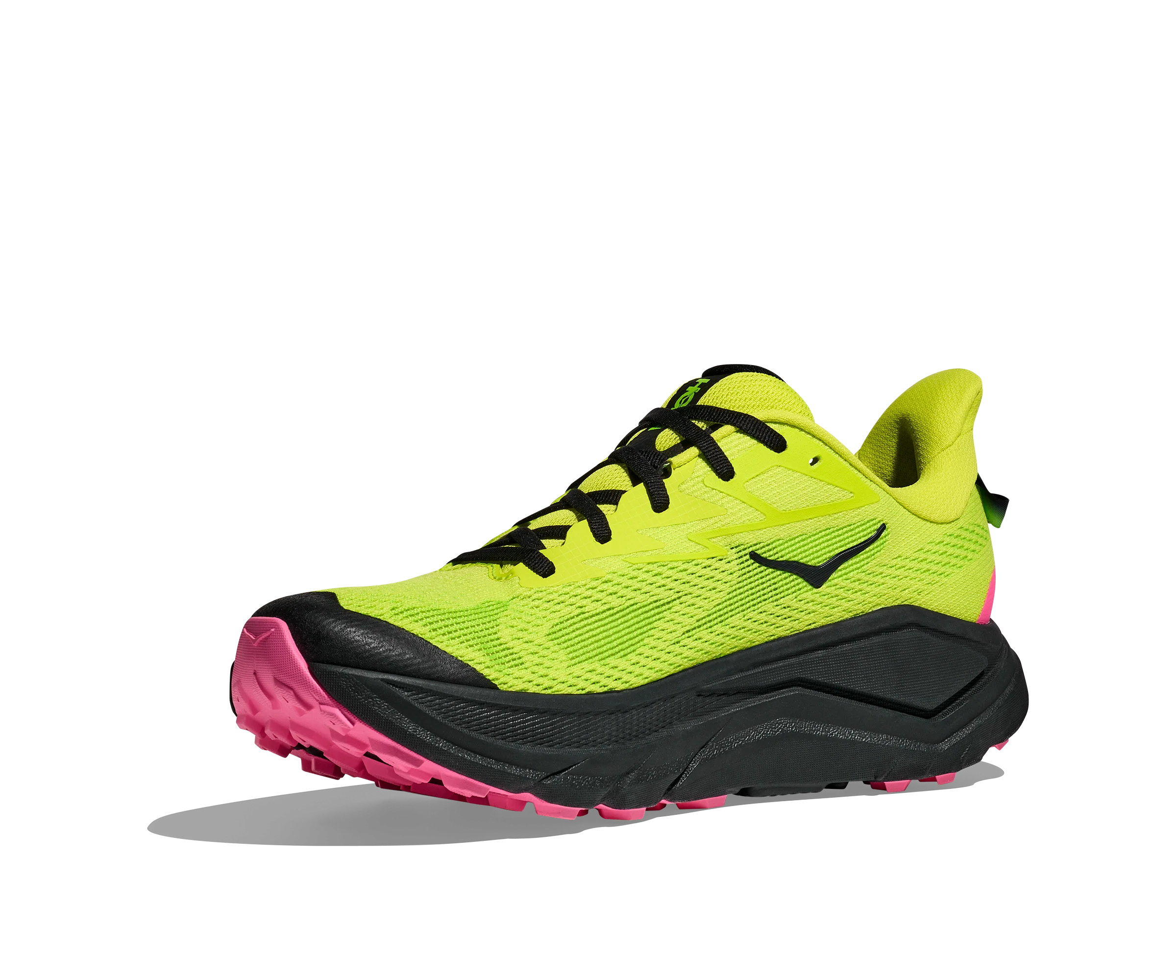 Hoka Mens Challenger 8 - Neon Hoka Citrus/Black - Trail - AW25 - Image 5