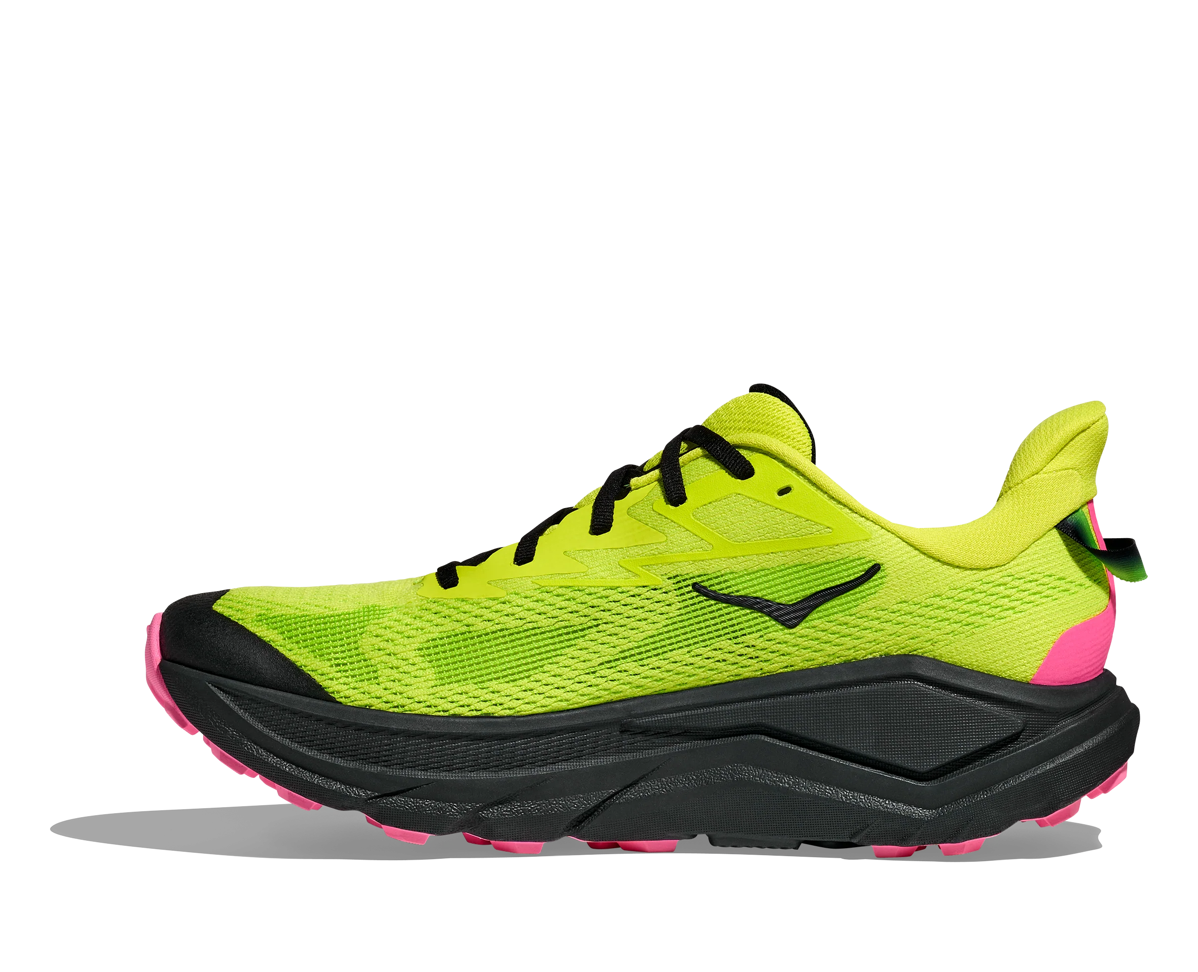 Hoka Mens Challenger 8 - Neon Hoka Citrus/Black - Trail - AW25 - Image 6