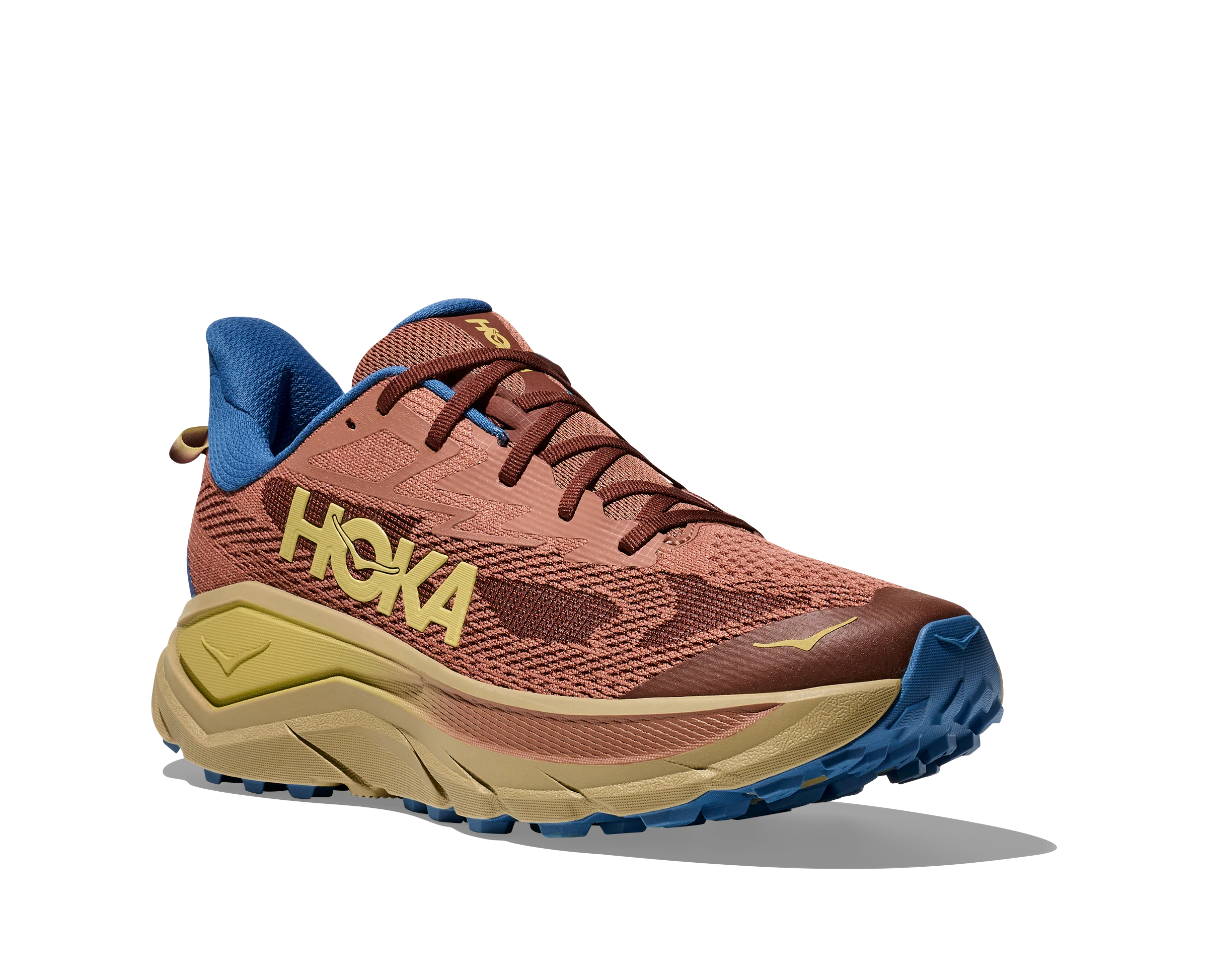 Hoka Mens Challenger 8 Wide - 2E Width - Maple/Cardamom - Trail - AW25 - Image 7