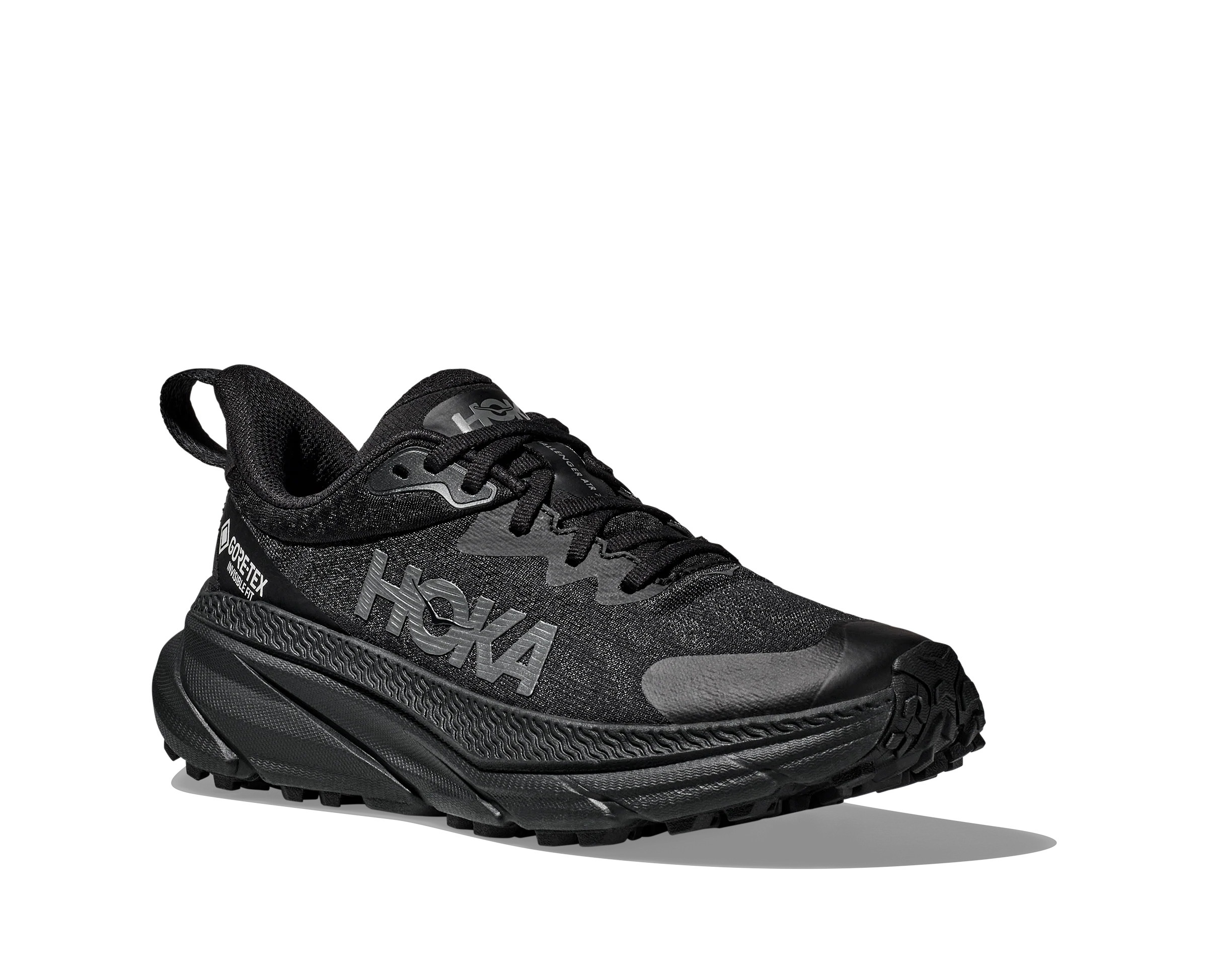 Hoka Mens Challenger ATR 7 GTX - Black/Black - Trail - Image 7