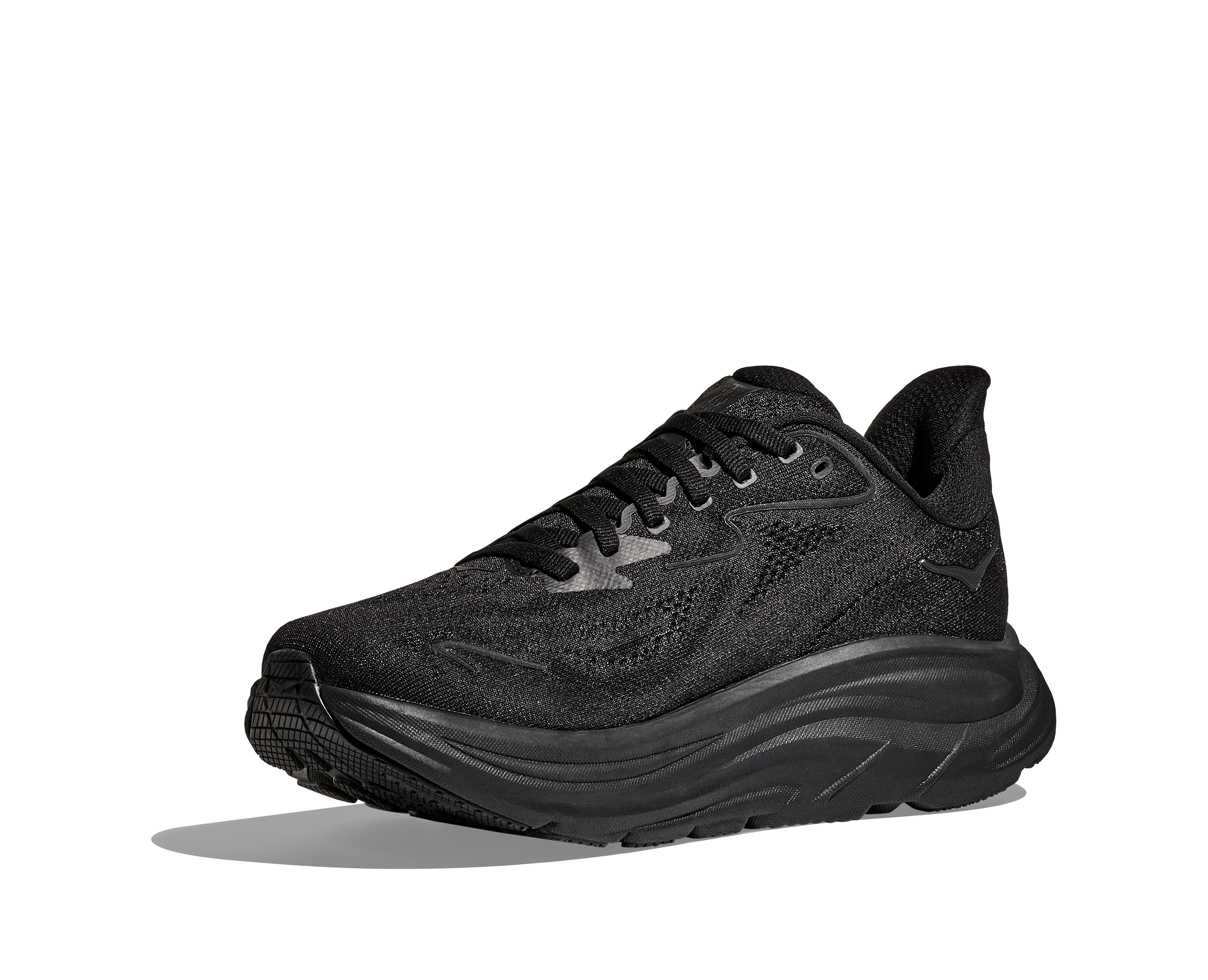 Hoka Mens Clifton 10 - Black/Black - Neutral - SS25 - Image 4
