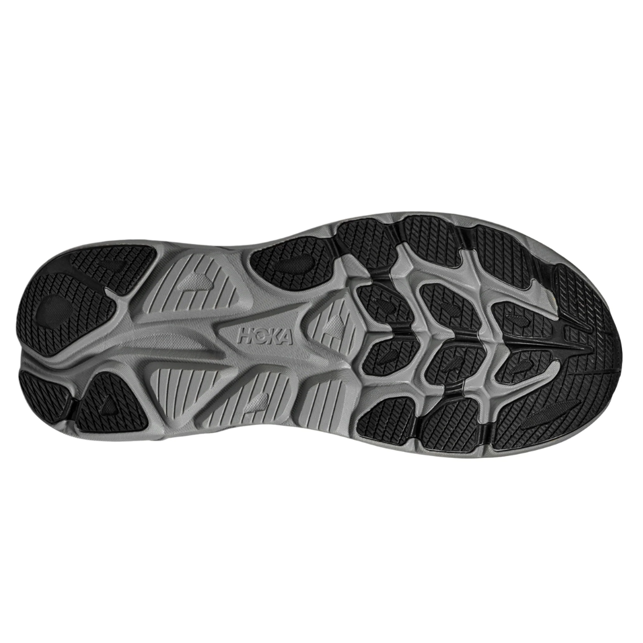 Hoka Mens Clifton 10 - Black/Galactic Grey - Neutral - SS25 - Image 2