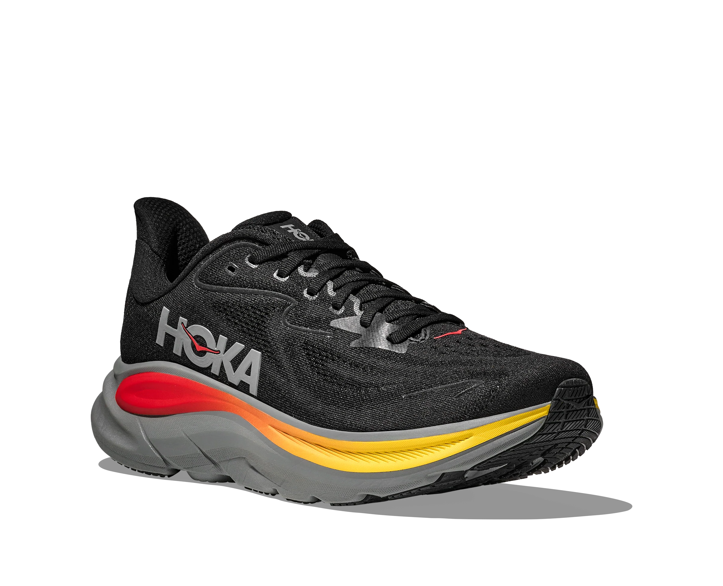 Hoka Mens Clifton 10 - Black/Galactic Grey - Neutral - SS25 - Image 7